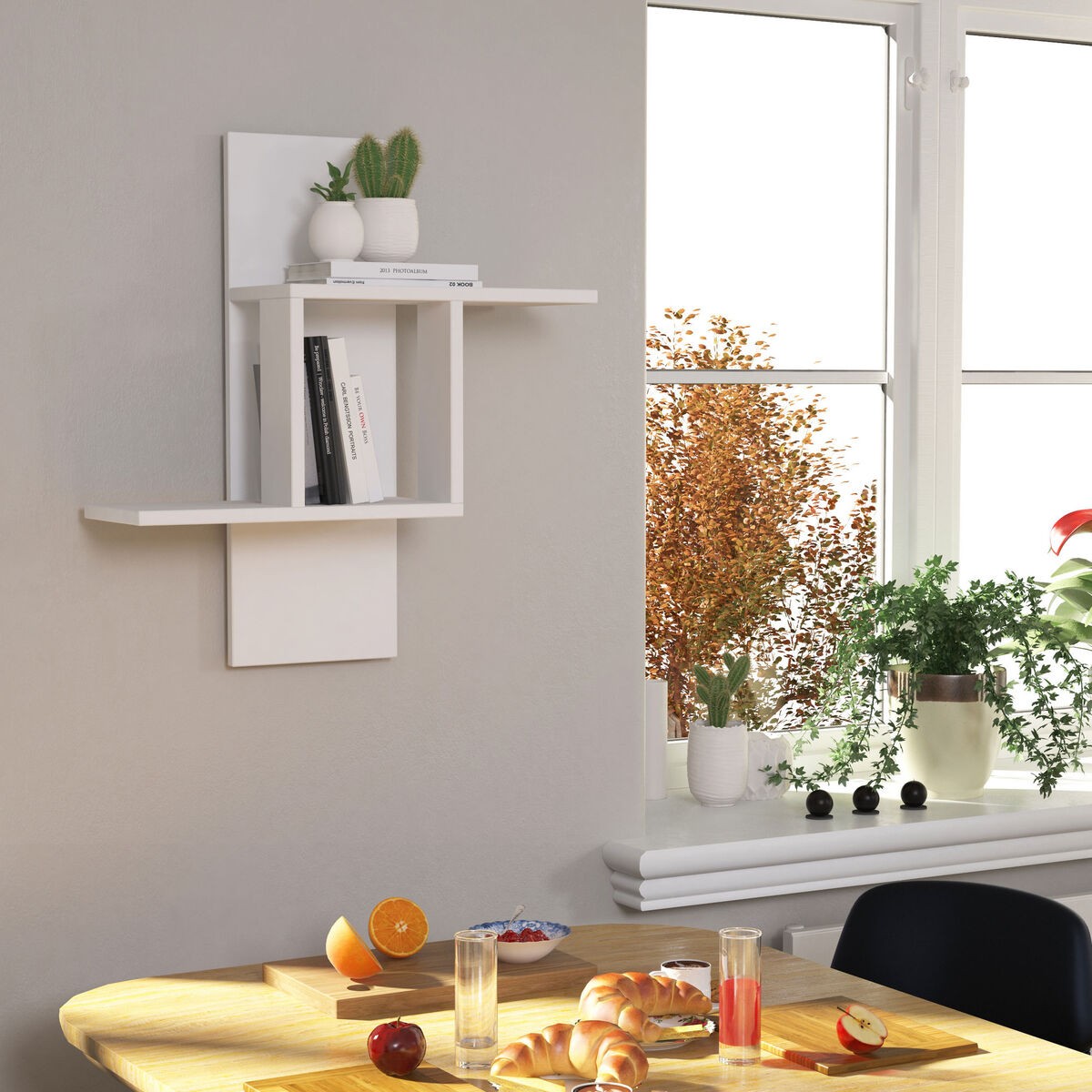 Calicosy - MILL Wandplank met 2 legplanken - H70 cm