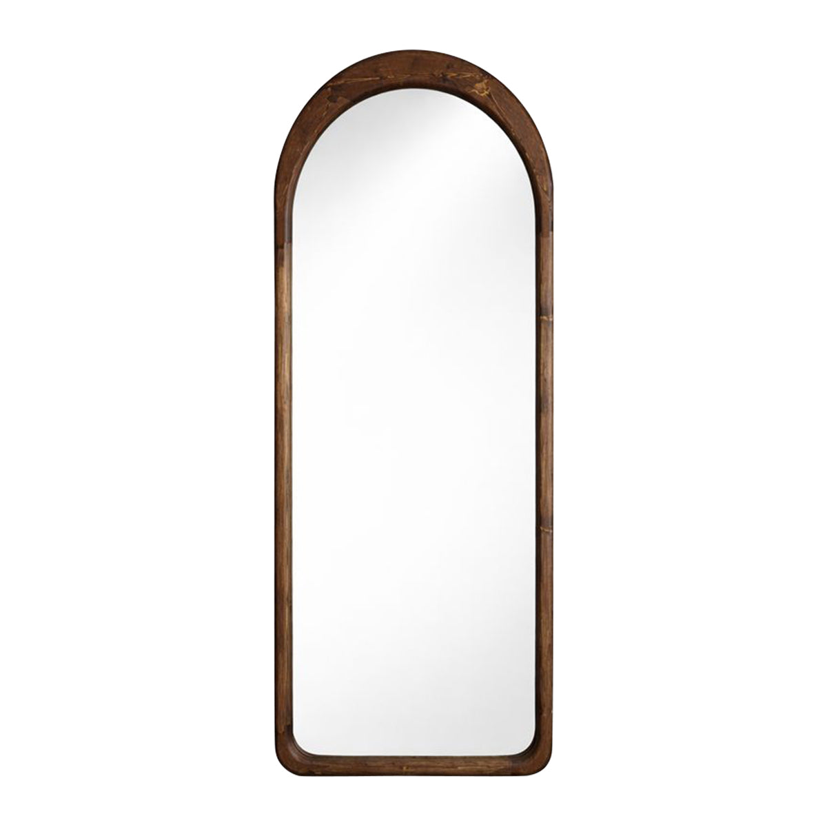 Blokker Solace Spiegel 180 x 80 cm - Ovaal - Walnoot