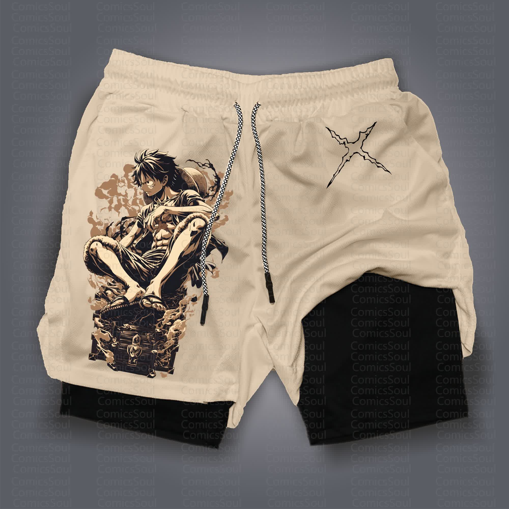 Unisex Casual Anime Streetwear Shorts 丨Comicssoul