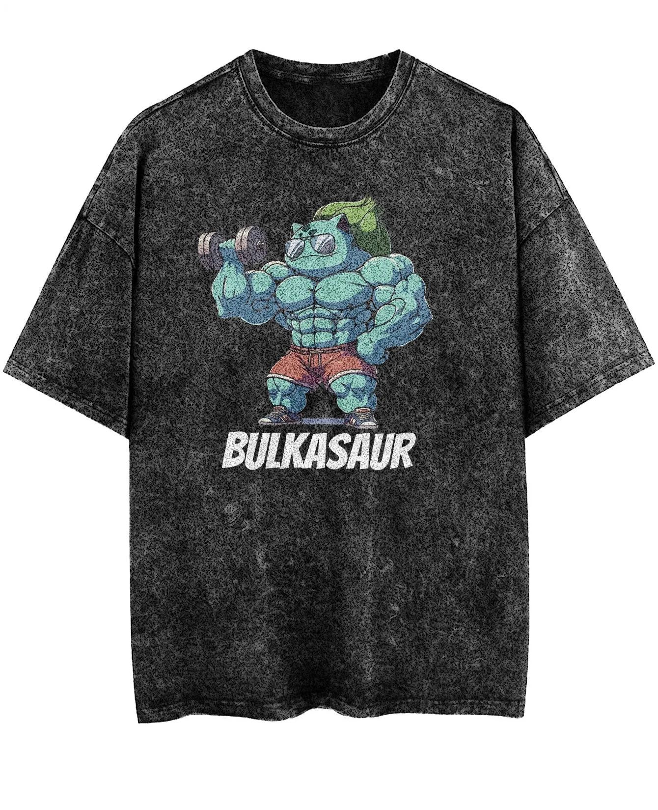 Unisex  “Comicssoul” Bulkasaur Gym Vintage T-Shirt