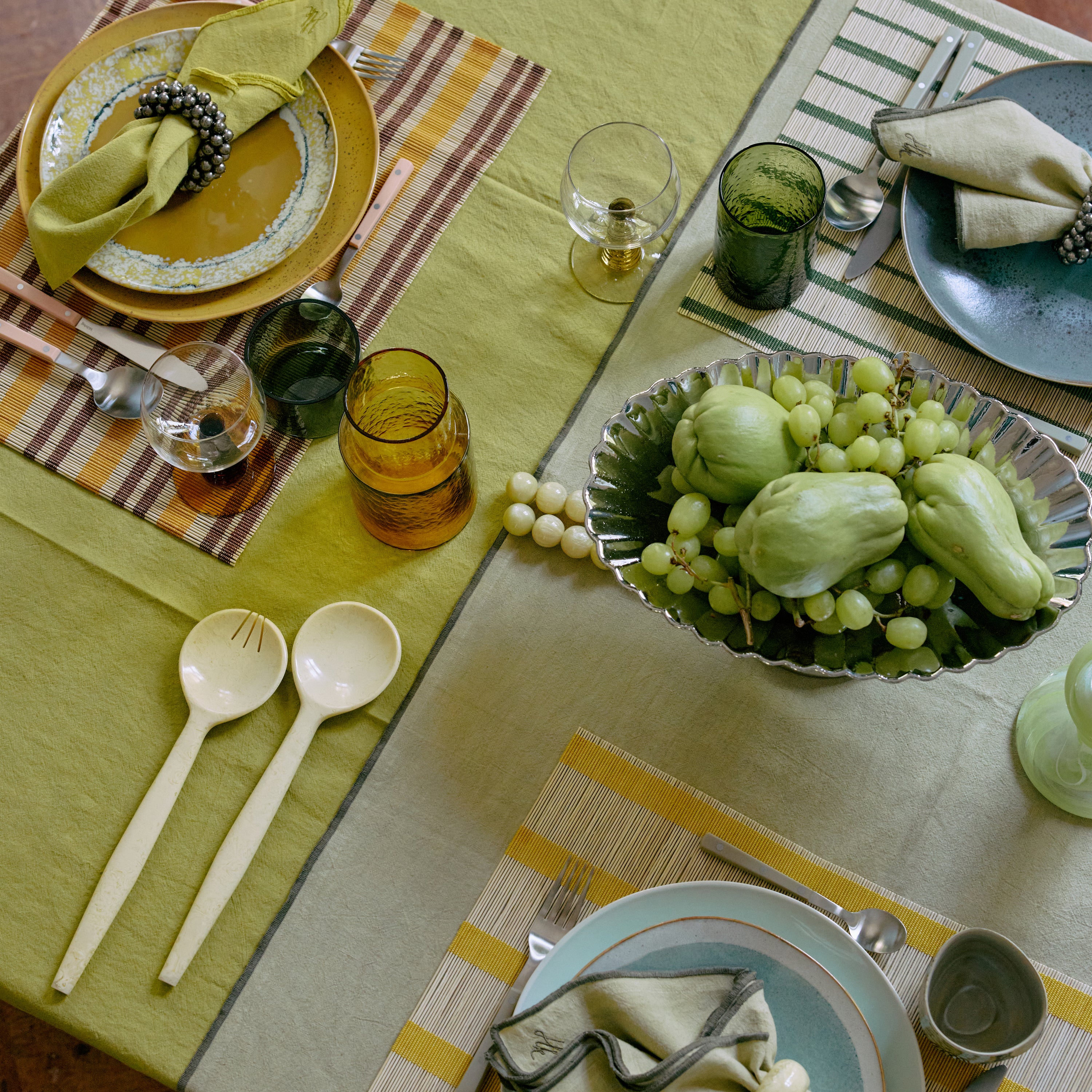 HKliving Salad Saladebestek - Vanilla