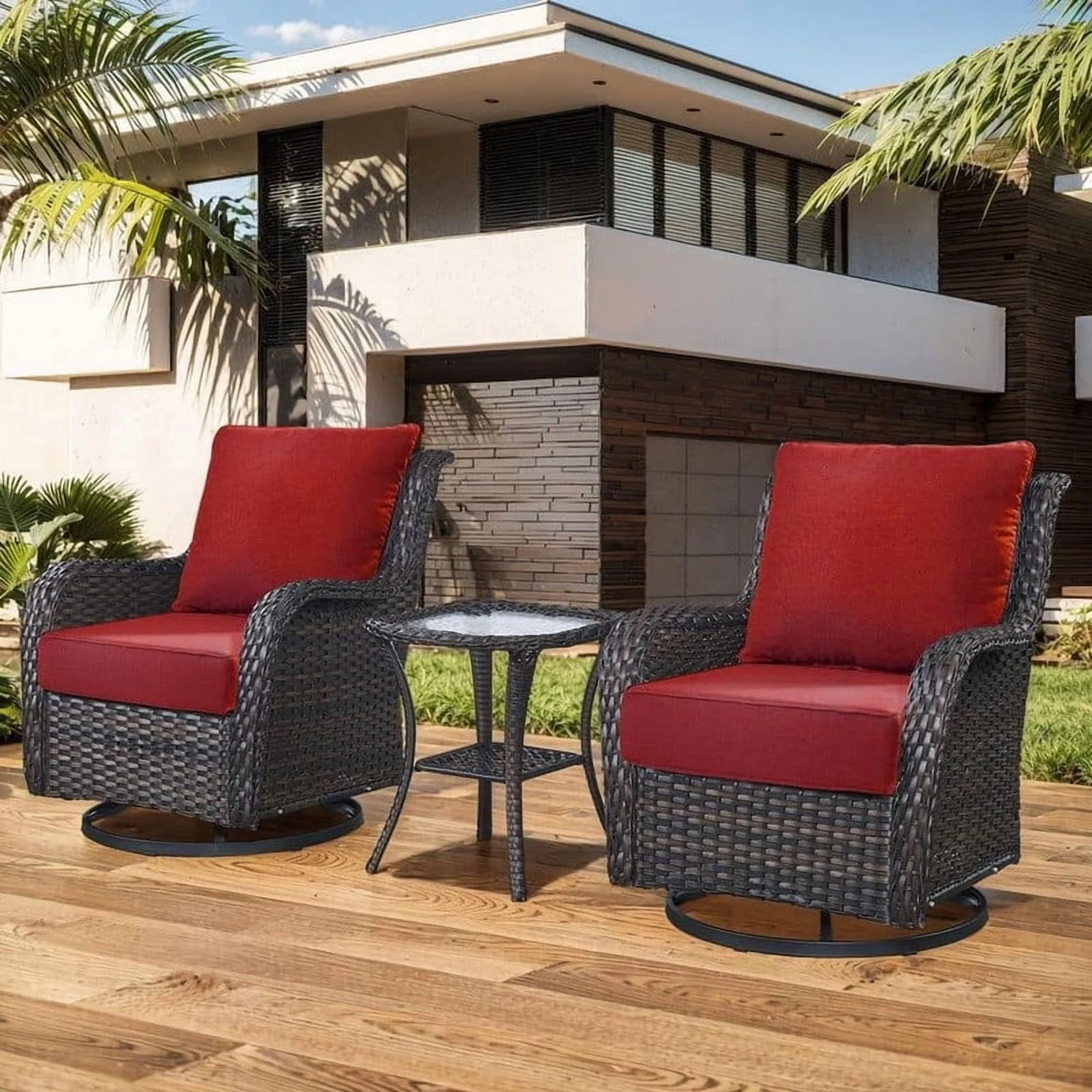 Bellefurn Outdoor Deep Seat Cushion 24 X 24 X 6 inch for Patio Furniture,Outdoor Chair Cushions Waterproof & Fade Resistant Patio Furniture Cushions for Wicker Chair, Sofa, Couch - Image 27
