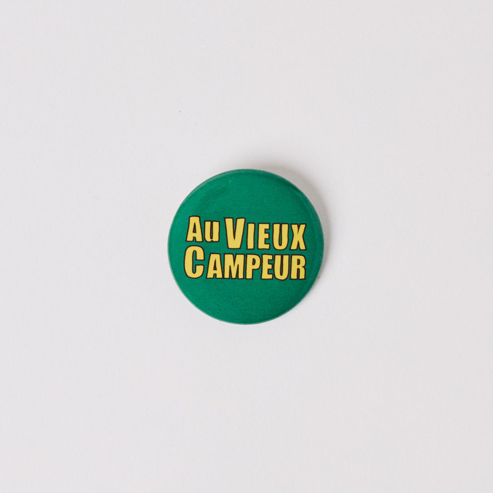 Badge Vert Impact - Au Vieux Campeur