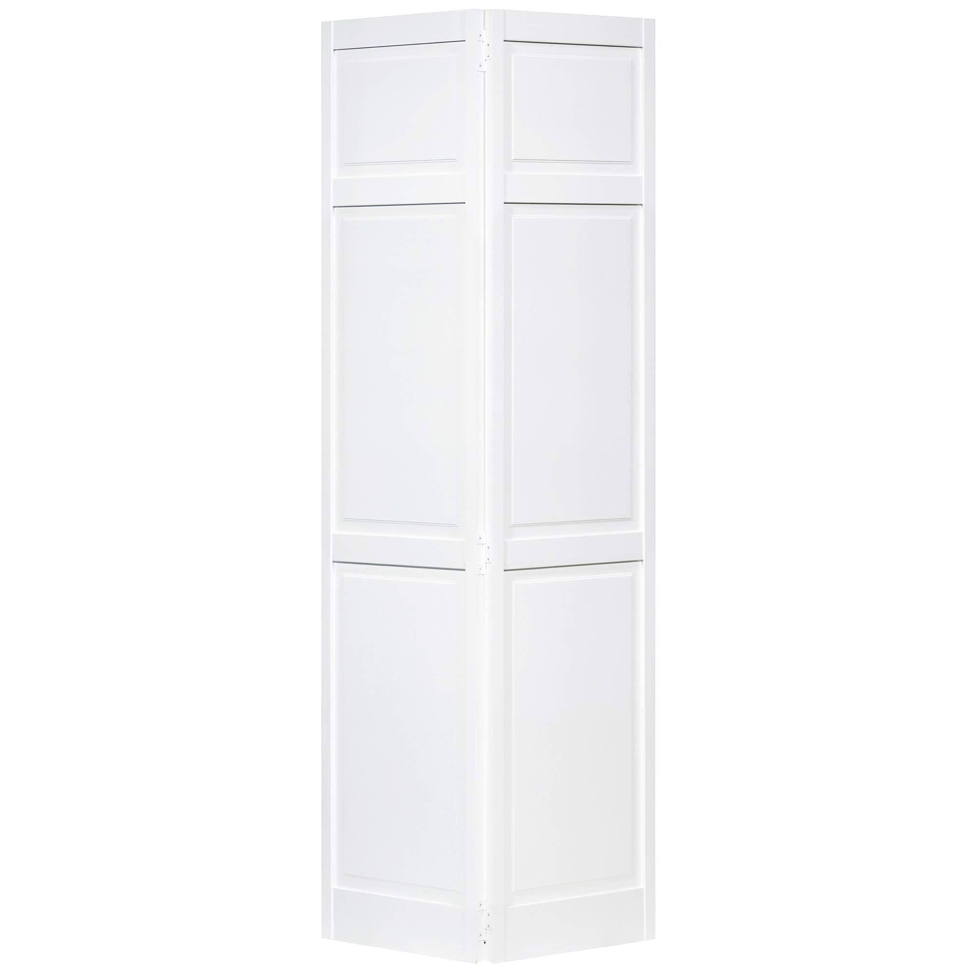 Kimberly Bay Paneled Wood Primed Bi-Fold Door(1x30x80)
