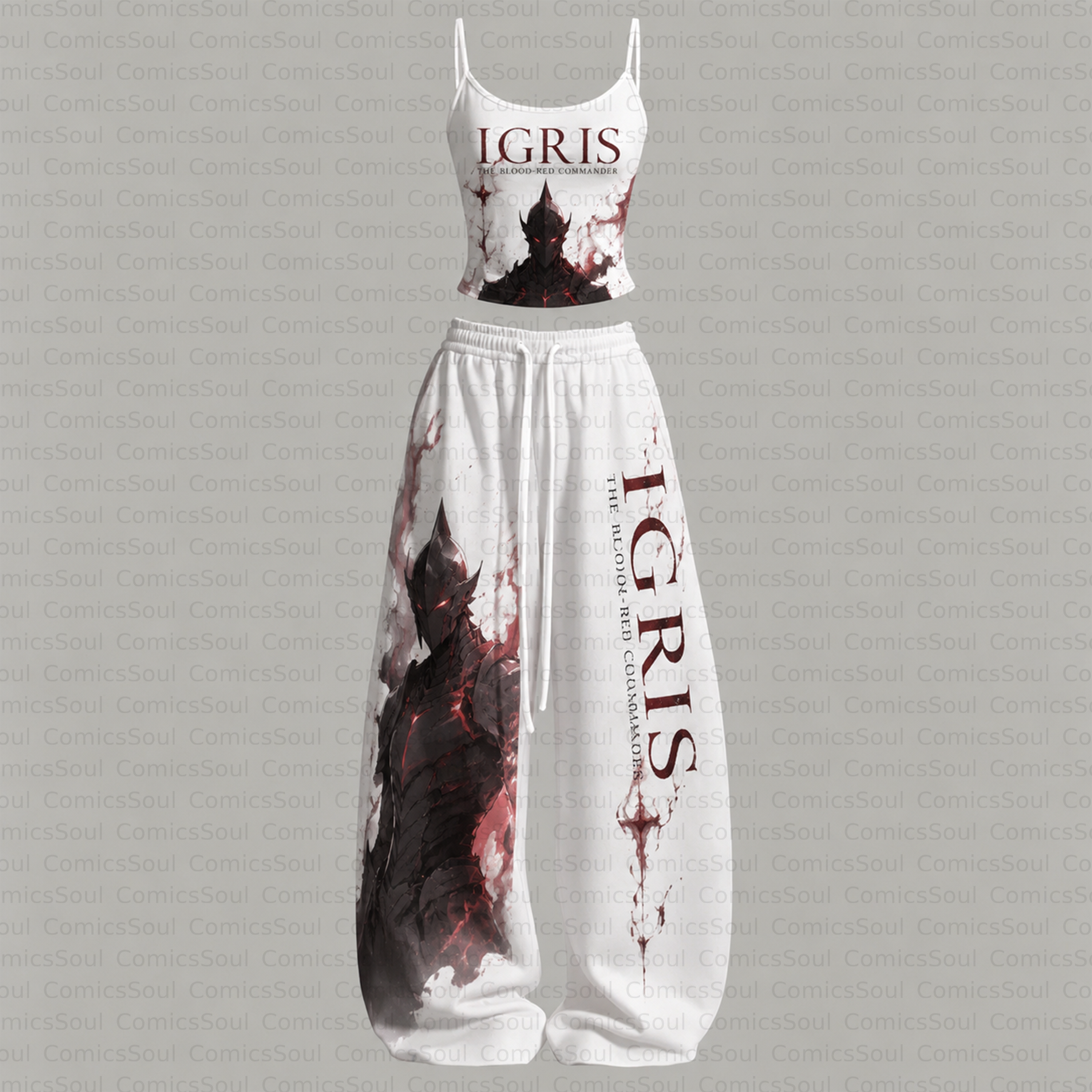 Solo Leveling Top & Elasticated Trousers Two-Piece Set TeeThreads Sustain the Scene with Custom Apparel