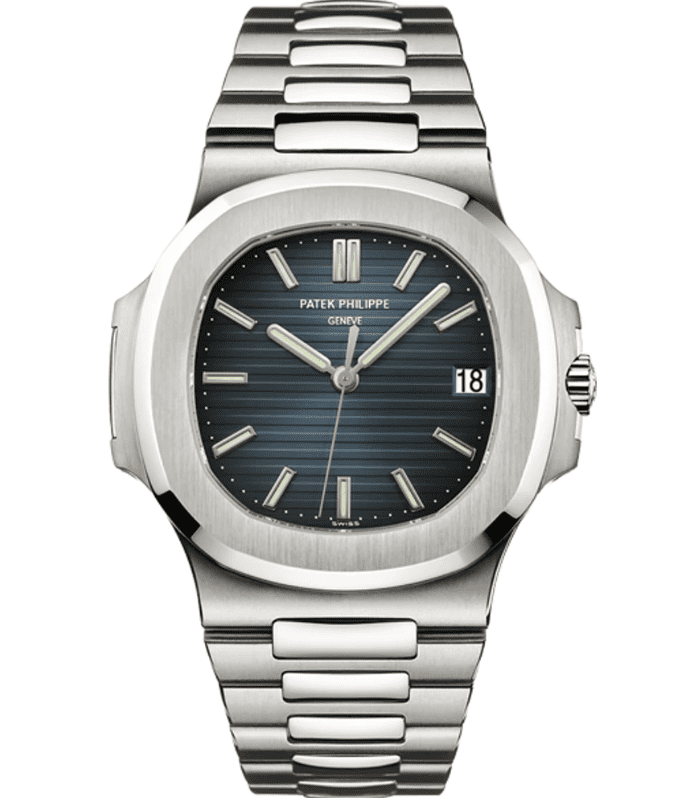 Super Clone Patek Philippe Nautilus – Silver/Dark Blue
