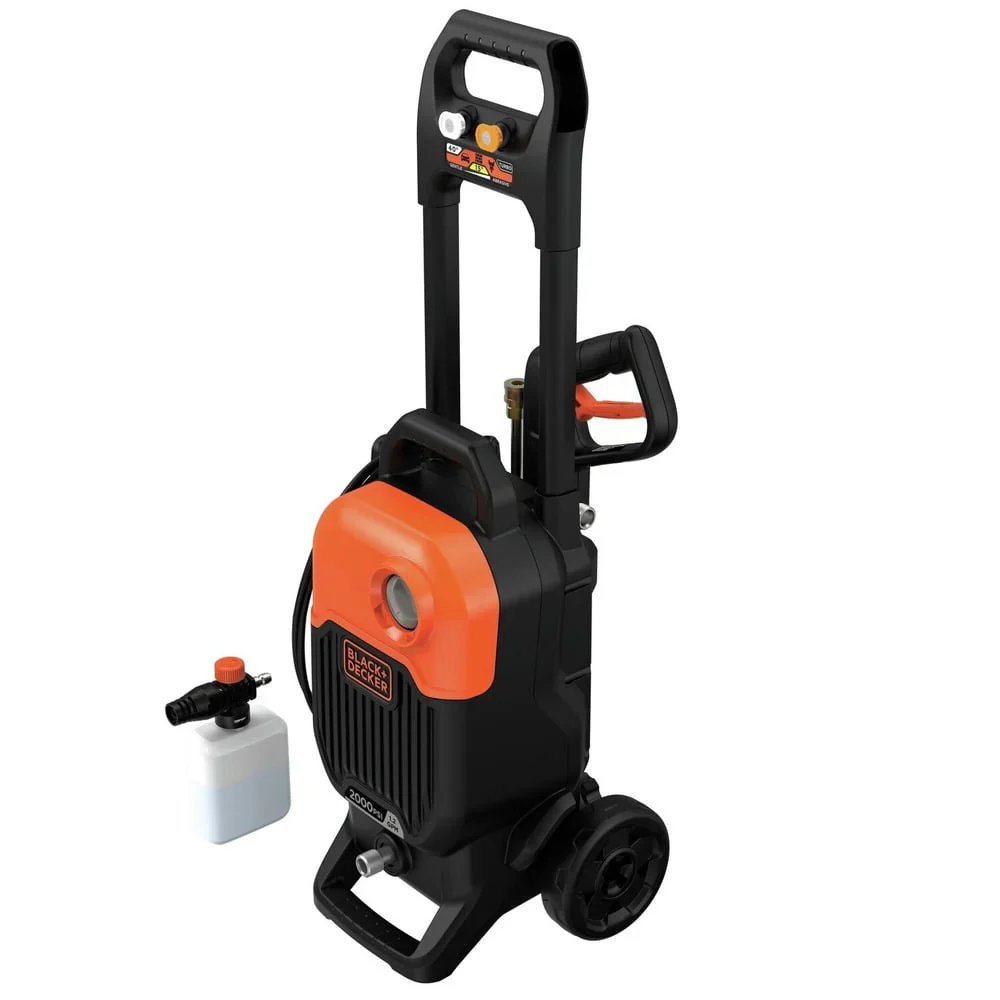 Black & Decker BEPW2000 2000 max PSI 1.2 GPM Corded Cold Water Pressure Washer