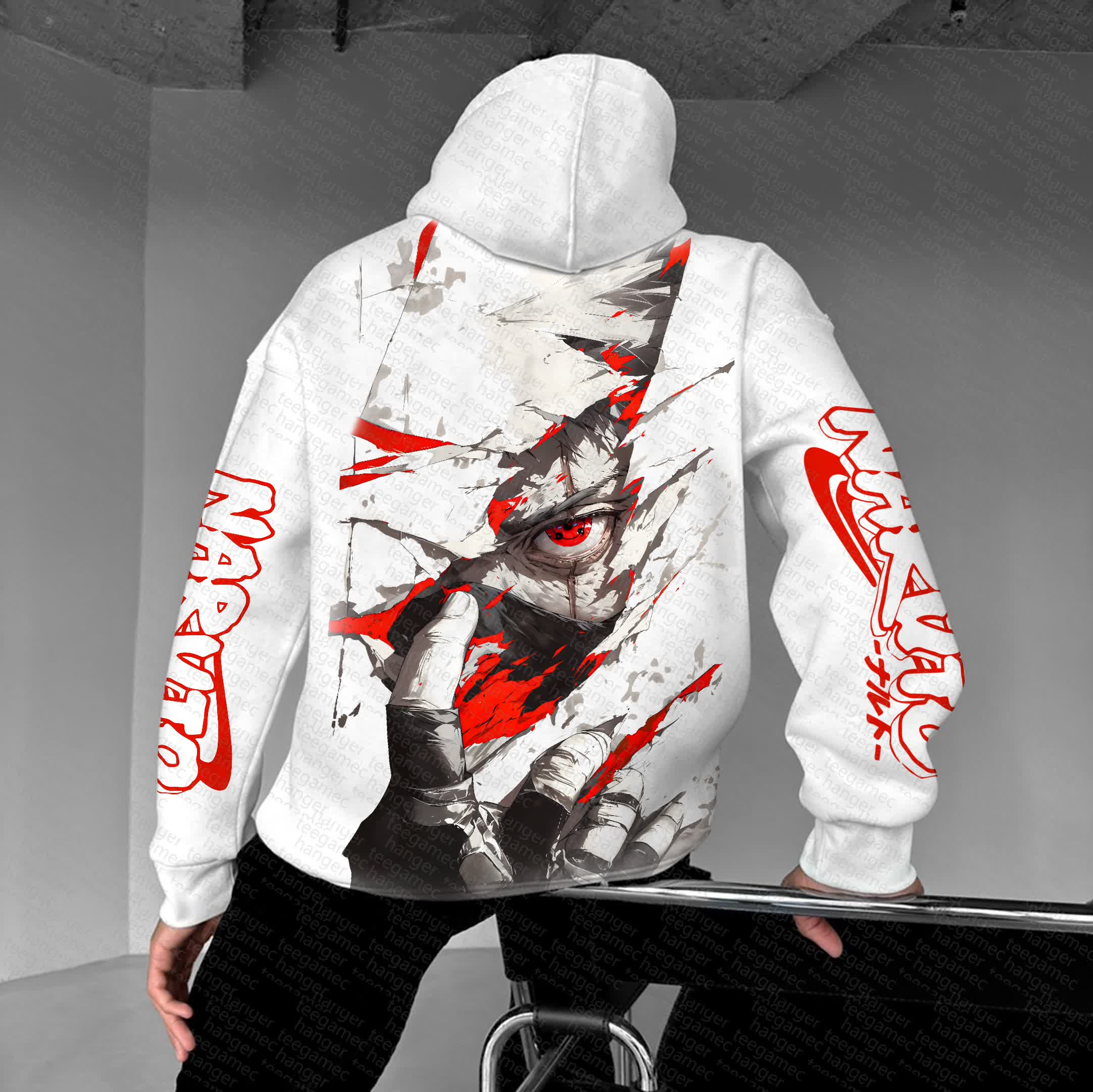 Unisex  Anime Graphic Streetwear Vintage Hoodie