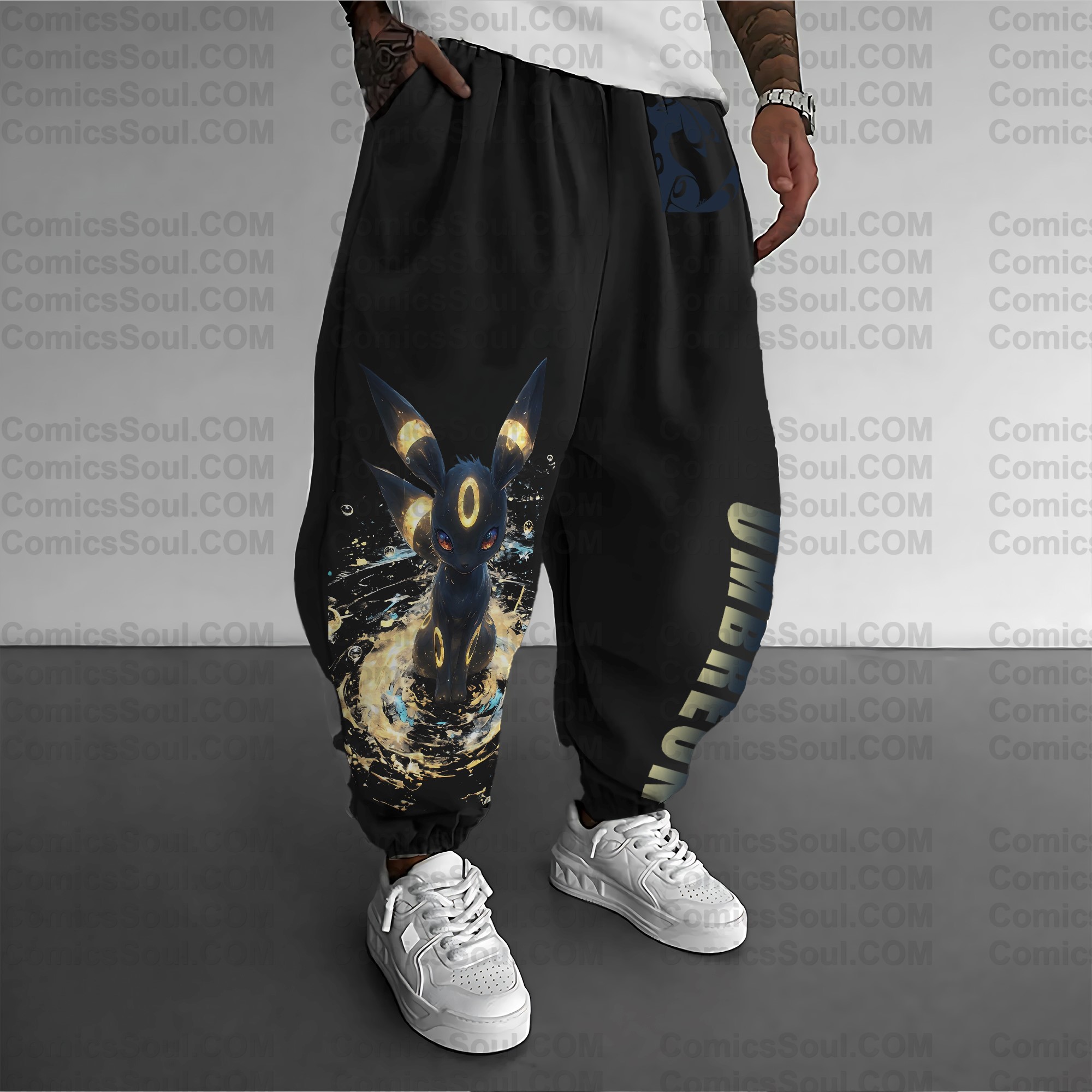 Unisex Anime Inspired Vintage Pants| Eevee