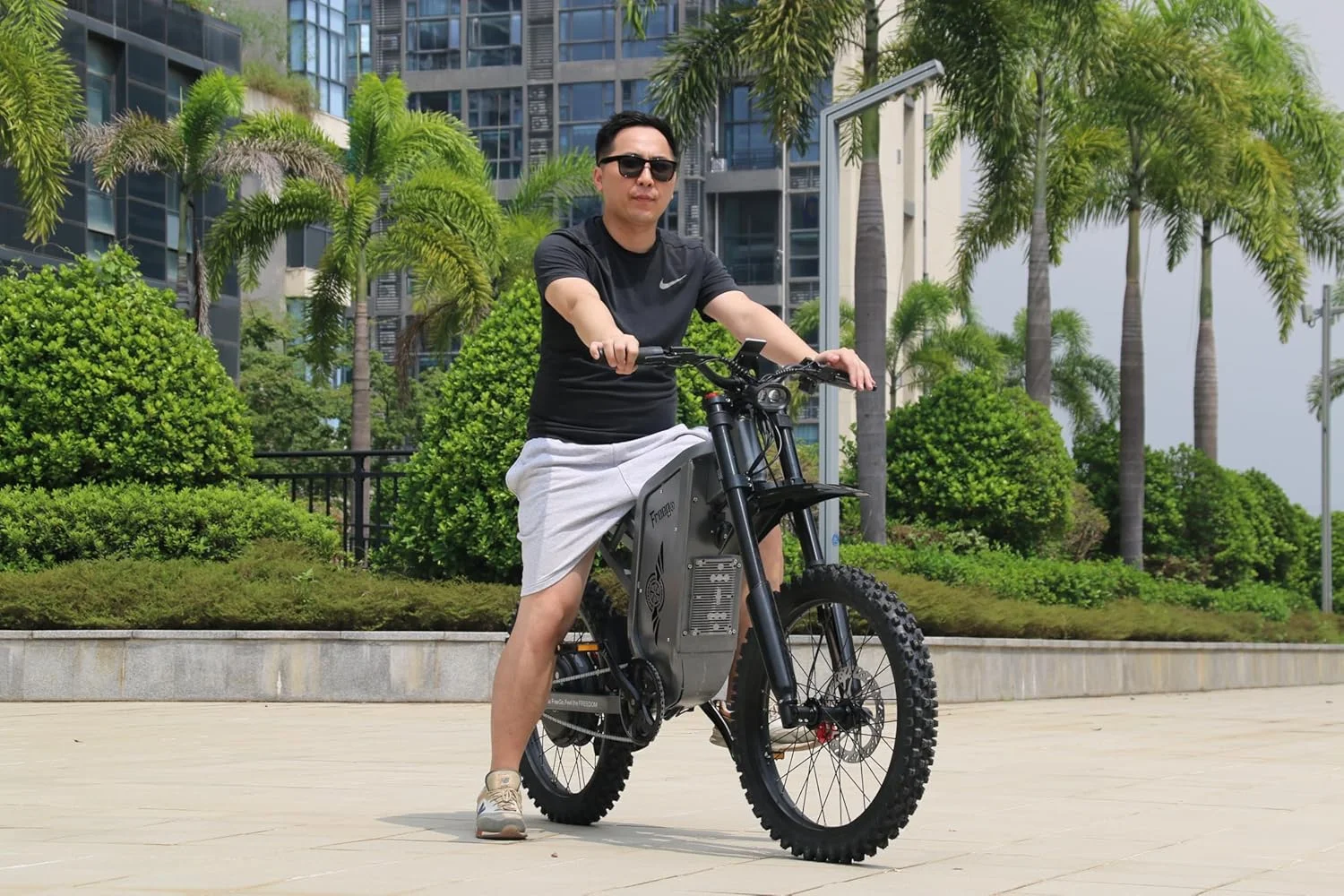 50MPH Electric Dirt Bicycle Freego X2 Pro,6000W(Peak)Motor Electric Motorcycle, Electric Bike for Adults, 60V30AH Battery, 19x2 Tire Full Suspension Hydraulic Brake Half Throttle UL2849 - Image 8