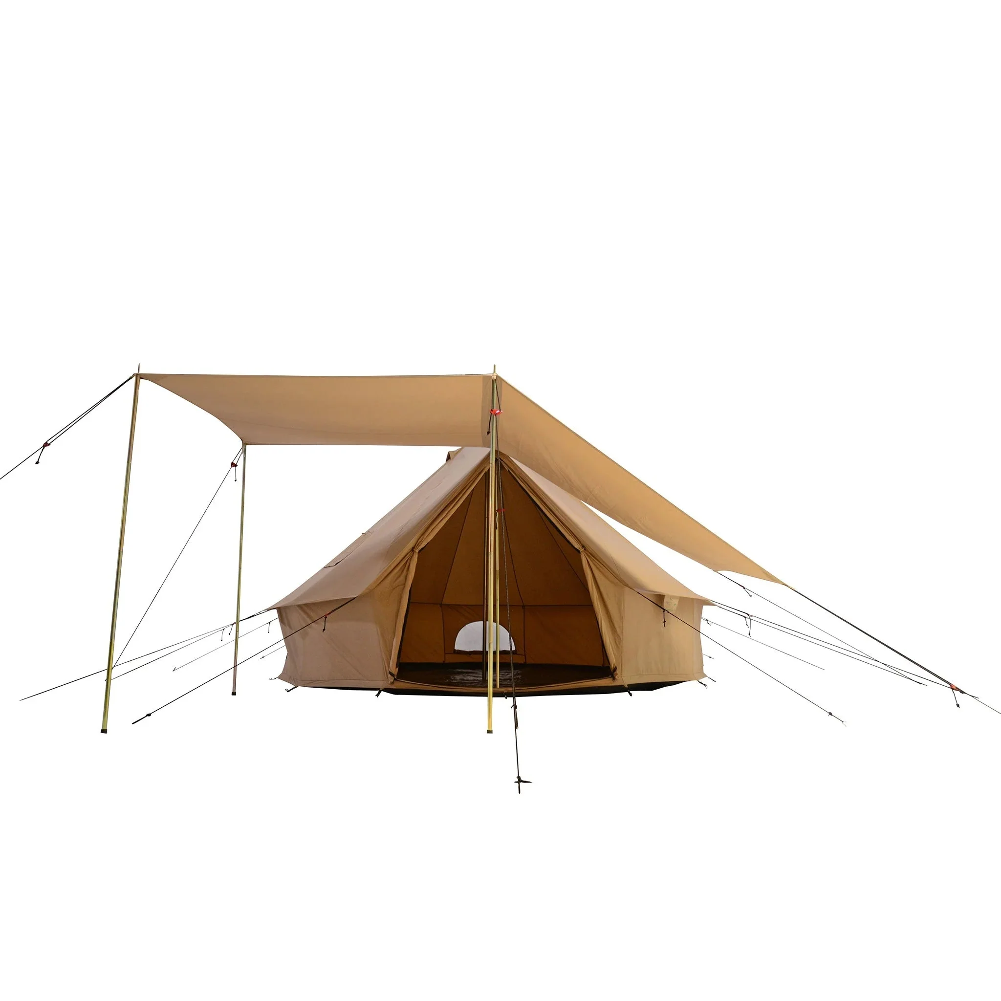 White Duck Outdoors Regatta Bell Tent Awning, Desert Red, 10 ft - Complete Canopy With Poles - Image 11 White Duck Outdoors Regatta Bell Tent Awning, Desert Red, 10 ft - Complete Canopy With Poles - Image 11