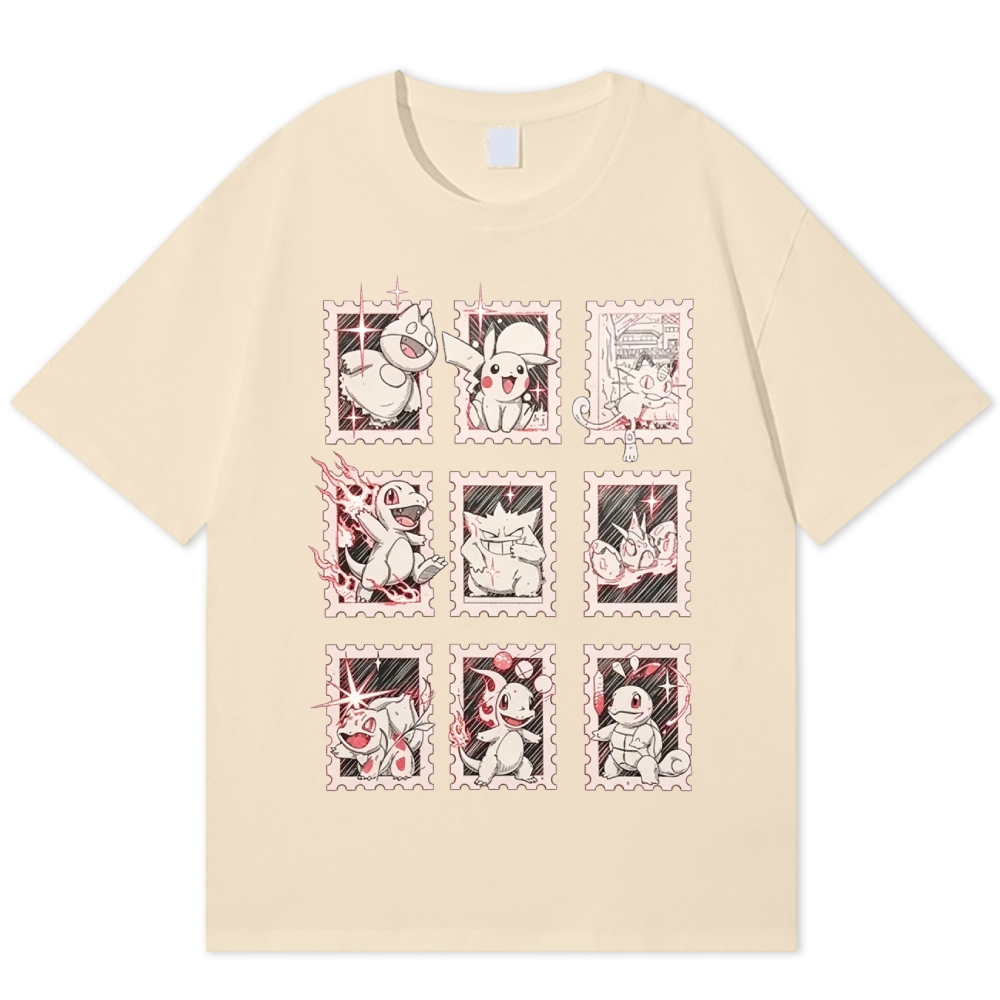 One Piece Unisex Round Neck Anime T-shirt