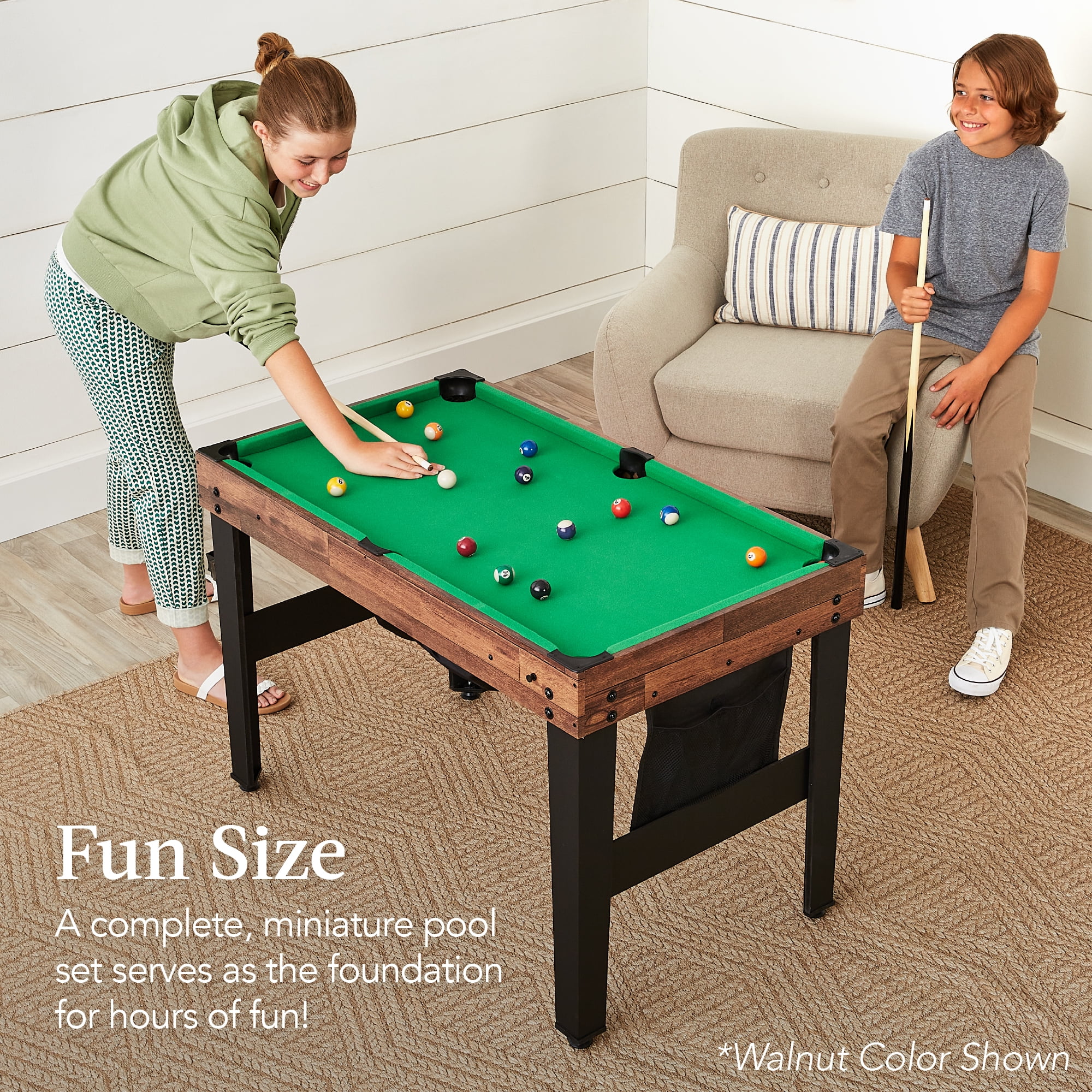 Best Choice Products 13-in-1 Combo Game Table Set w/ Ping Pong, Foosball, Basketball, Hockey, Archery - Natural - Image 19