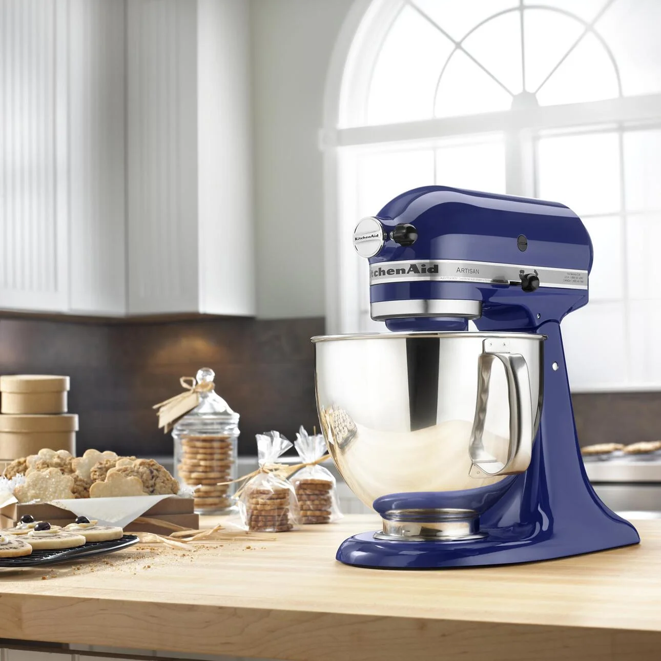 KitchenAid Artisan Series 5-Quart Tilt-Head Stand Mixer, Wildflower, KSM156CXWF - Image 59