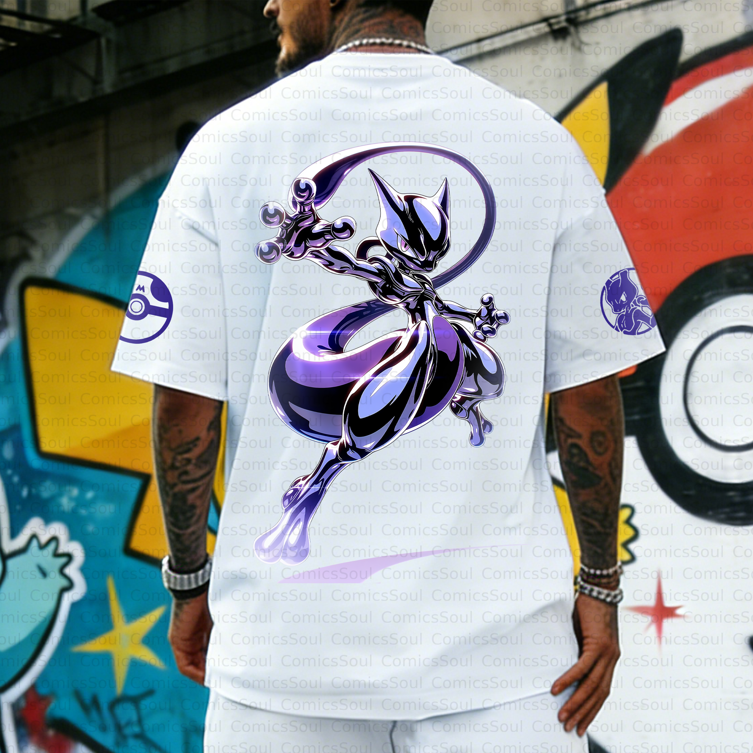 Unisex Anime Inspired Vintage T-Shirt