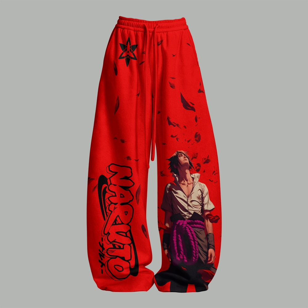 NARUTO Women T-Shirt  & Elasticated Trousers Two-Piece Set