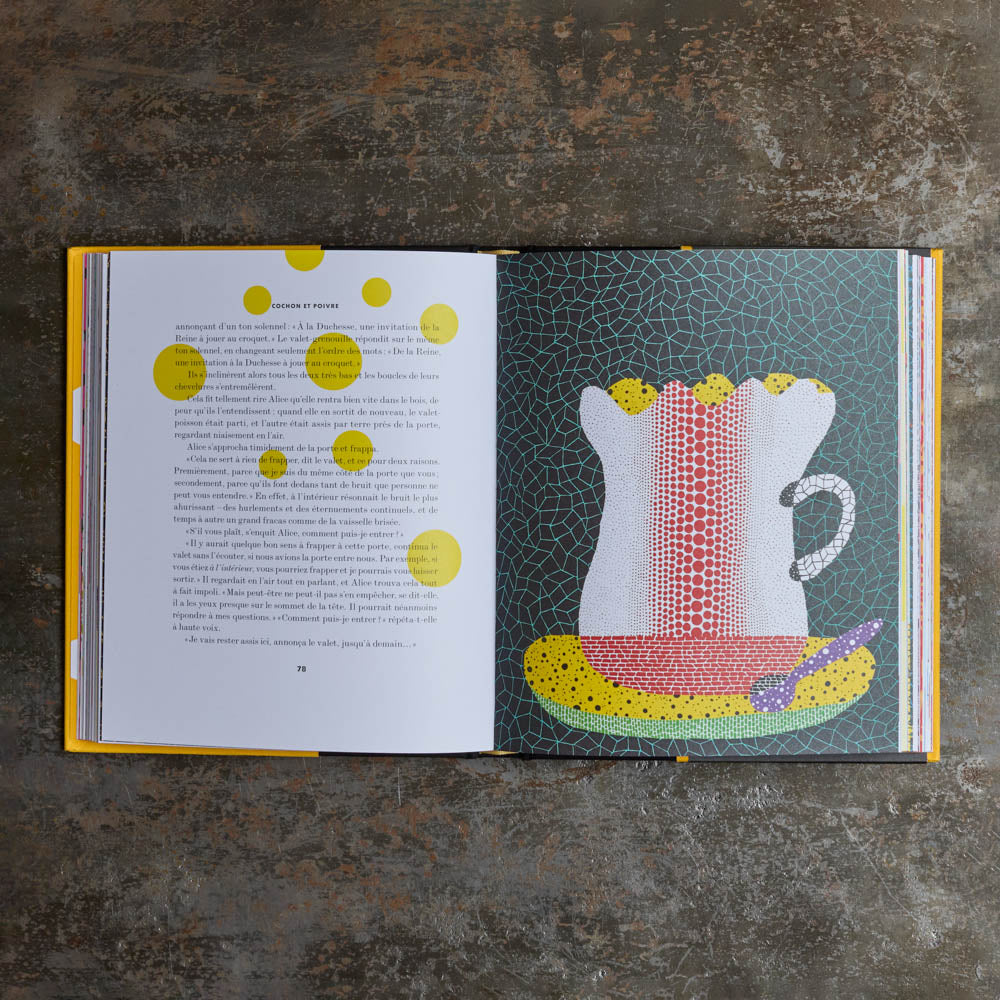 Livre - Alice au pays des Merveilles - Yayoi Kusama