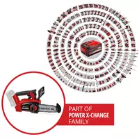 Top-handled Cordless Chain Saw FORTEXXA 18/20 TH