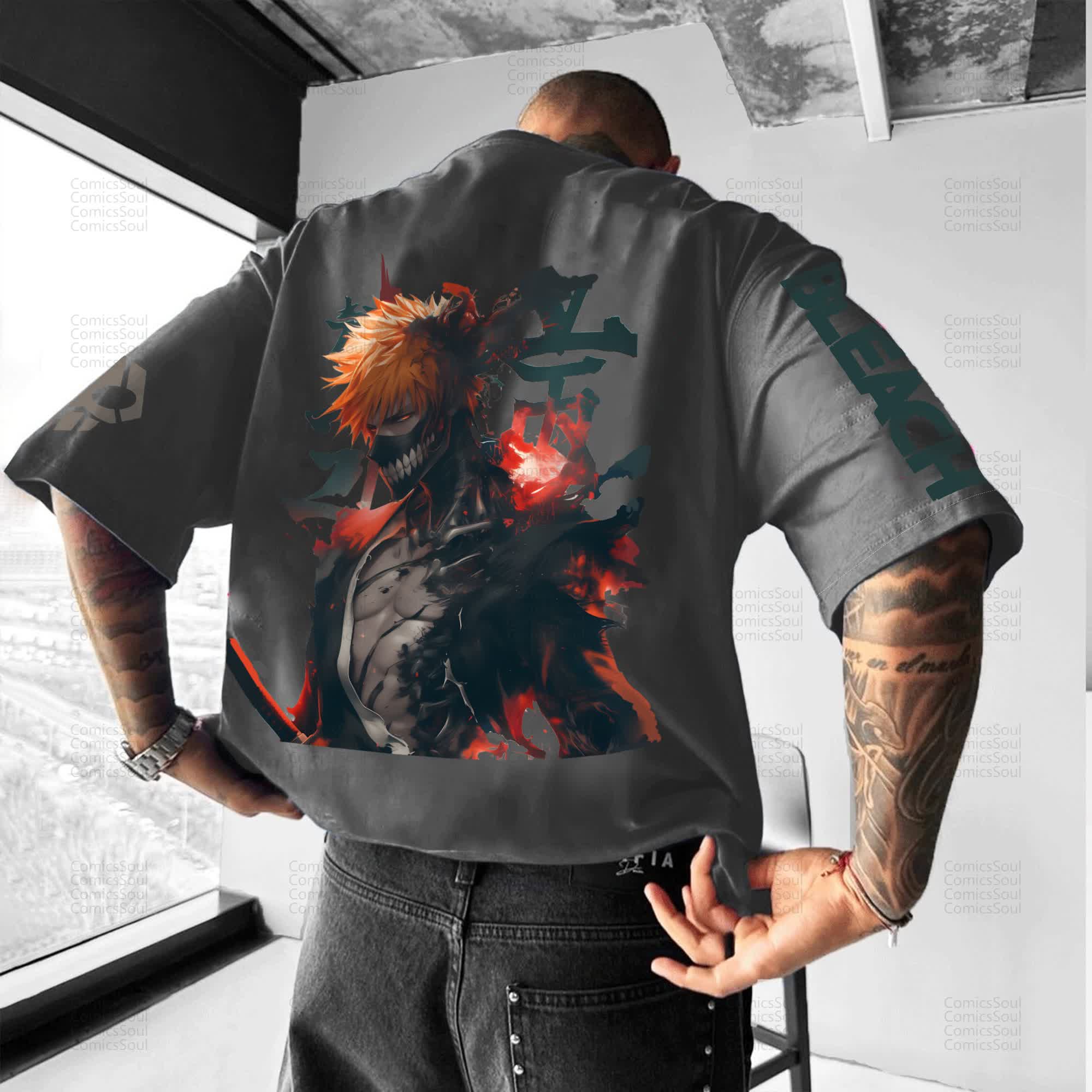 Unisex Anime Inspired Vintage T-Shirt丨Comicssoul