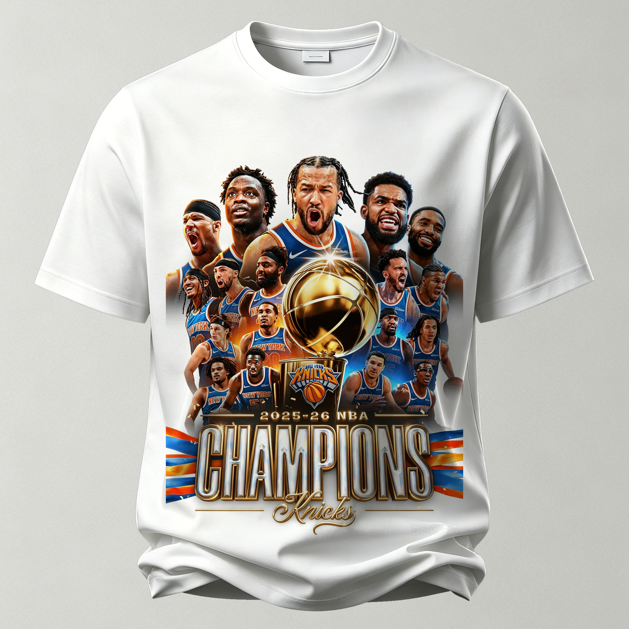 New York Knicks Printed Unisex Oversized T-shirt
