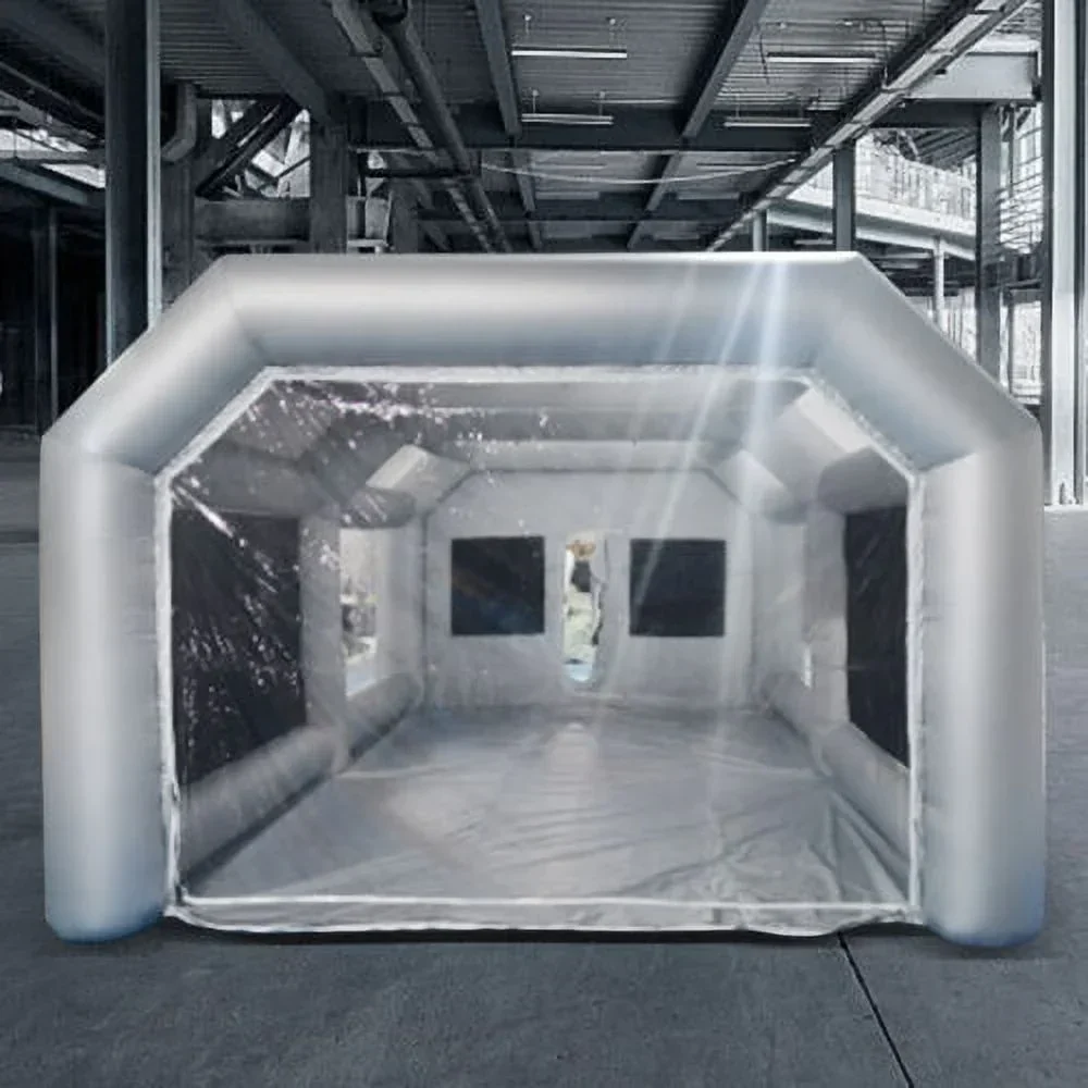 Inflatable Car Paint Spray Booth Work Tent With Filter System 26 x 15 x 10 Ft - Image 3 Inflatable Car Paint Spray Booth Work Tent With Filter System 26 x 15 x 10 Ft - Image 3