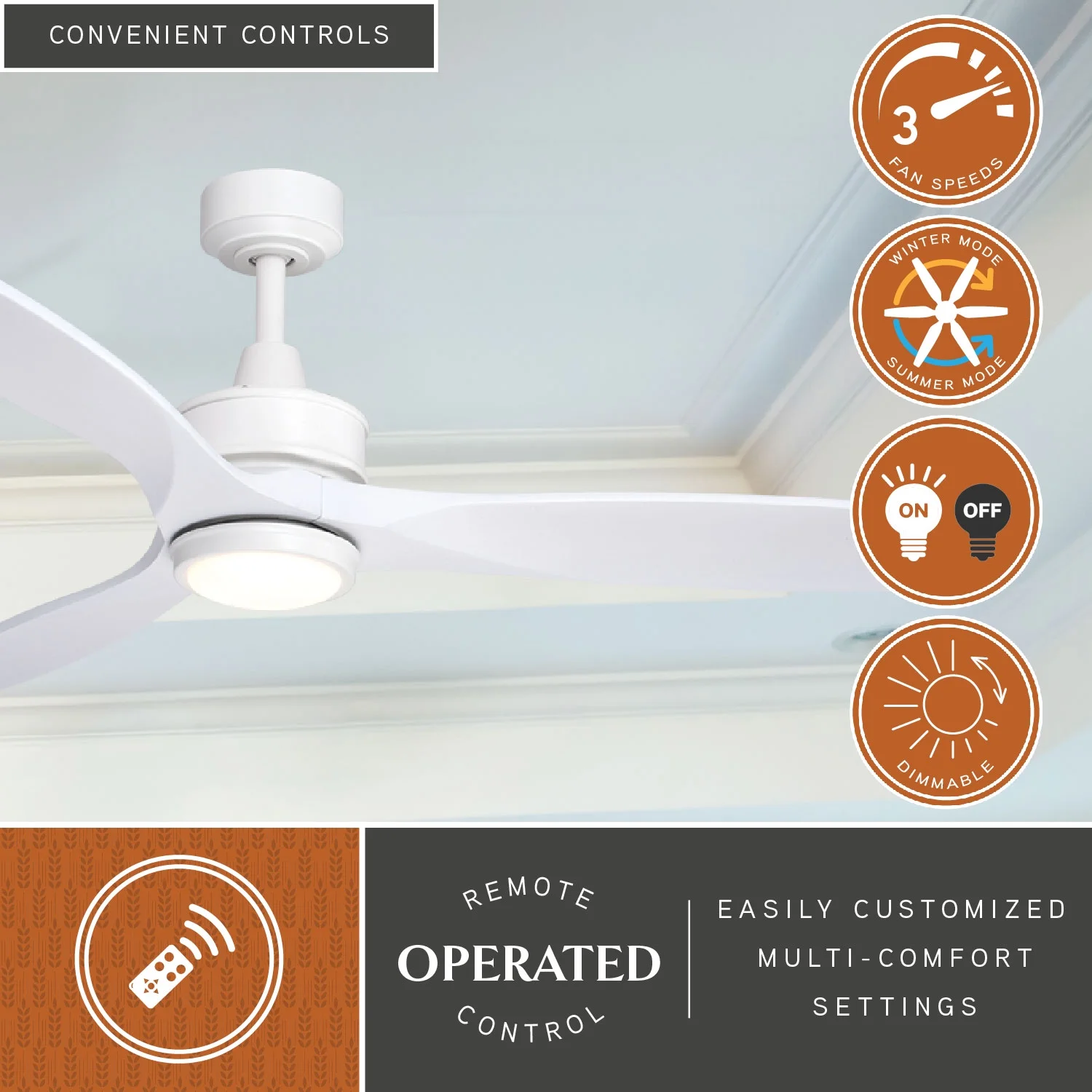 Vaxcel Curtiss Satin Brass Mid-Century Modern MCM Wood Propeller Ceiling Fan with LED Light Kit and Remote - Image 28