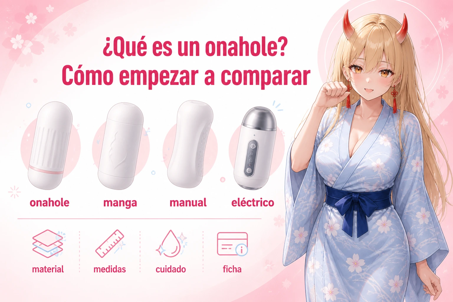 Guía visual sobre qué es un onahole y cómo distinguir sus formatos para adultos