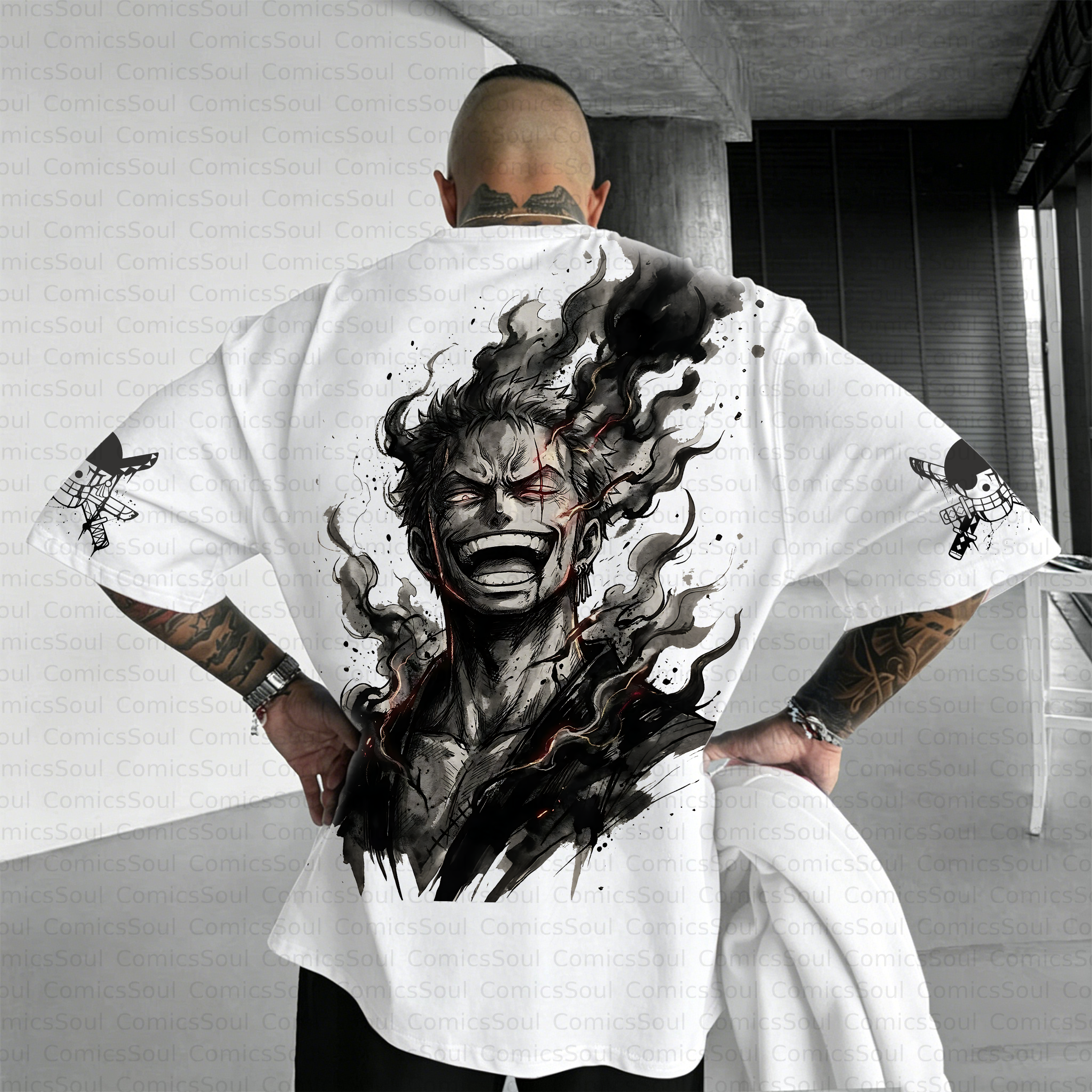 Unisex Anime Inspired Vintage T-Shirt