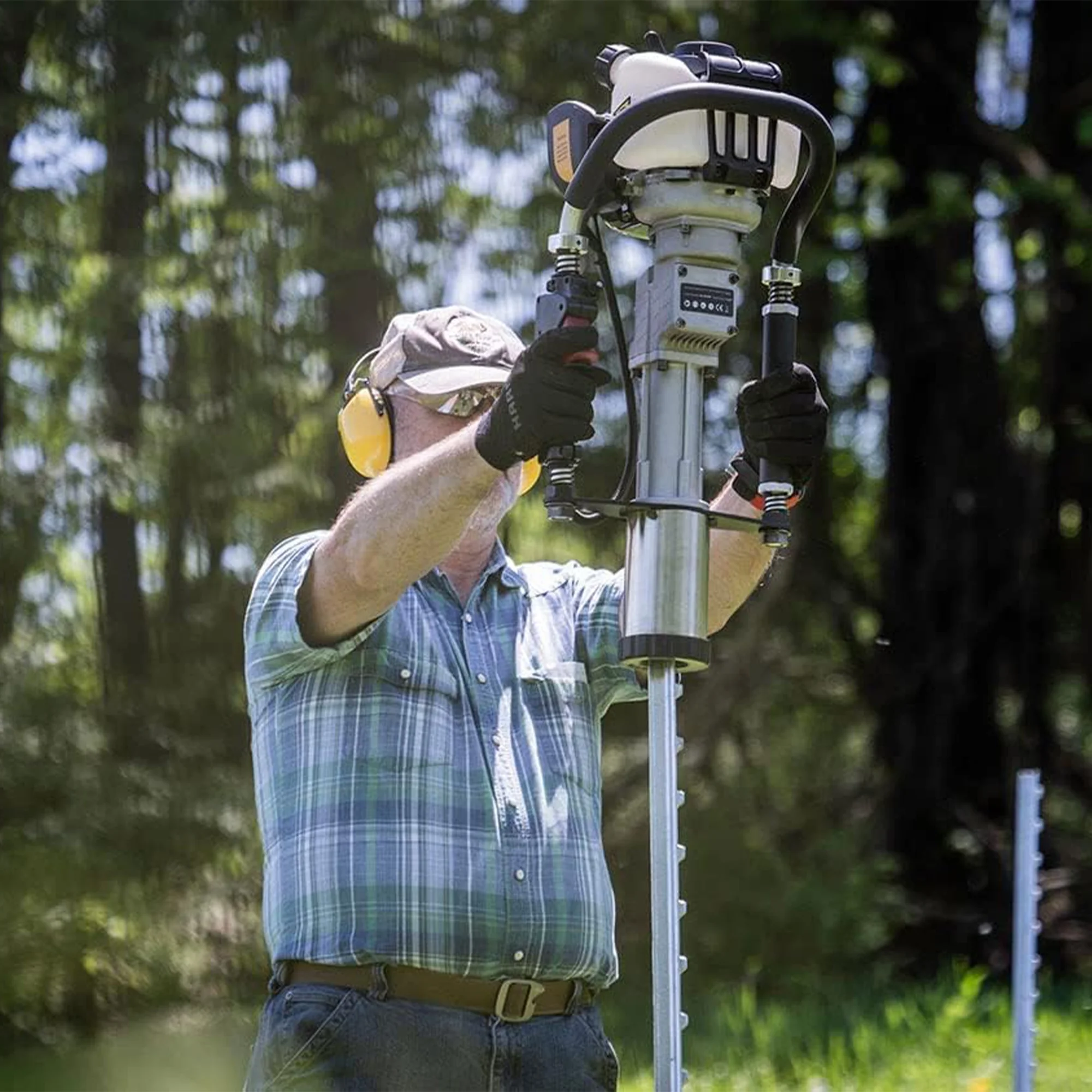 Titan Post Drivers PGD2875 Portable Gas-Powered Light-Duty Driver, 30 lbs. - Image 3