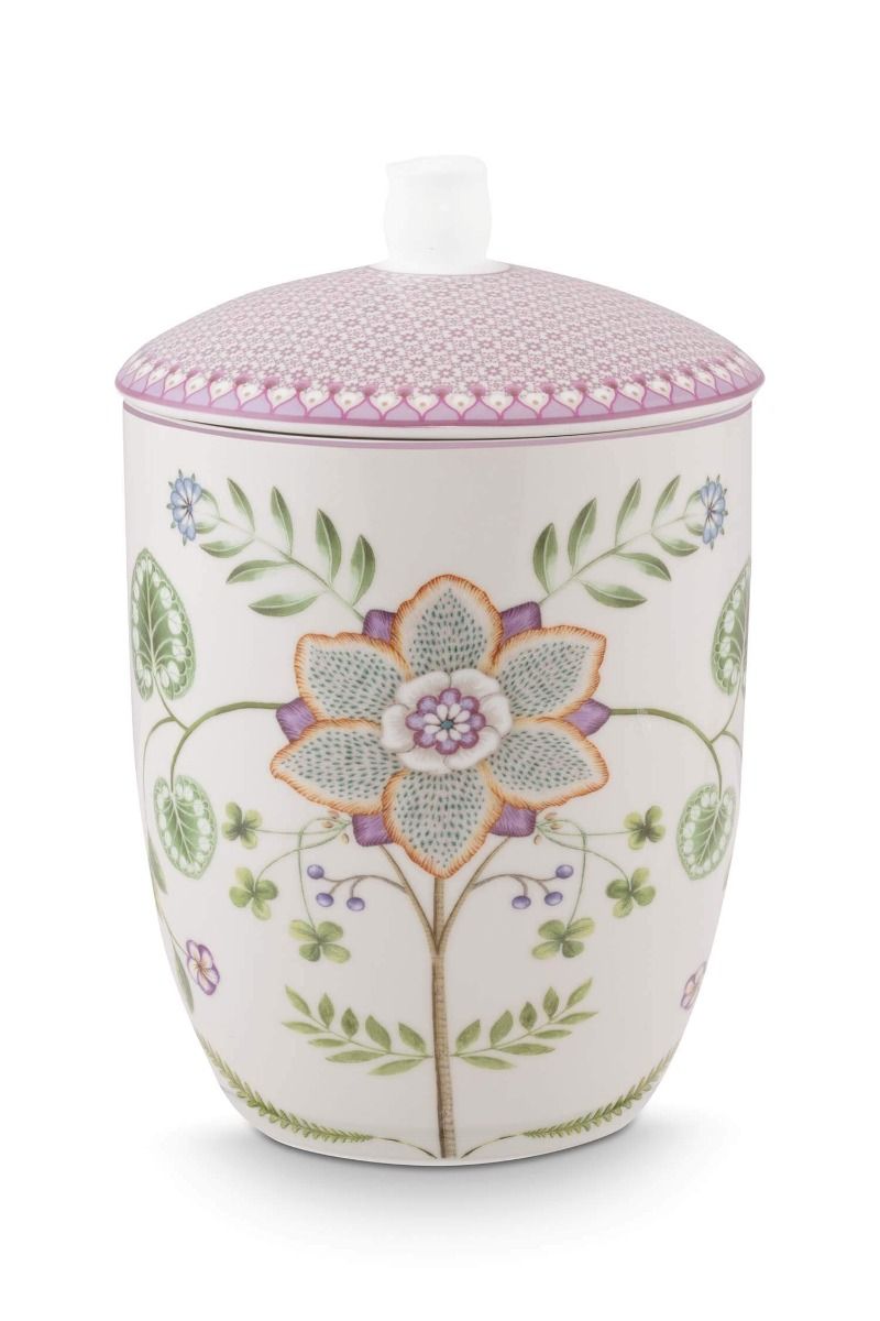 Storage Jar Lily&Lotus Off White