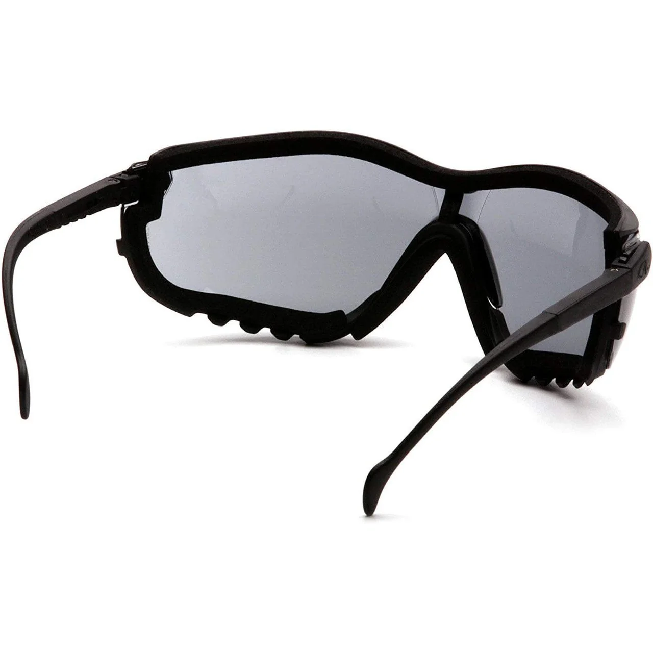 Pyramex V2G Safety Glasses/Goggles Black Frame Gray H2MAX Anti-Fog Lens - KTF Painting Interior Exterior