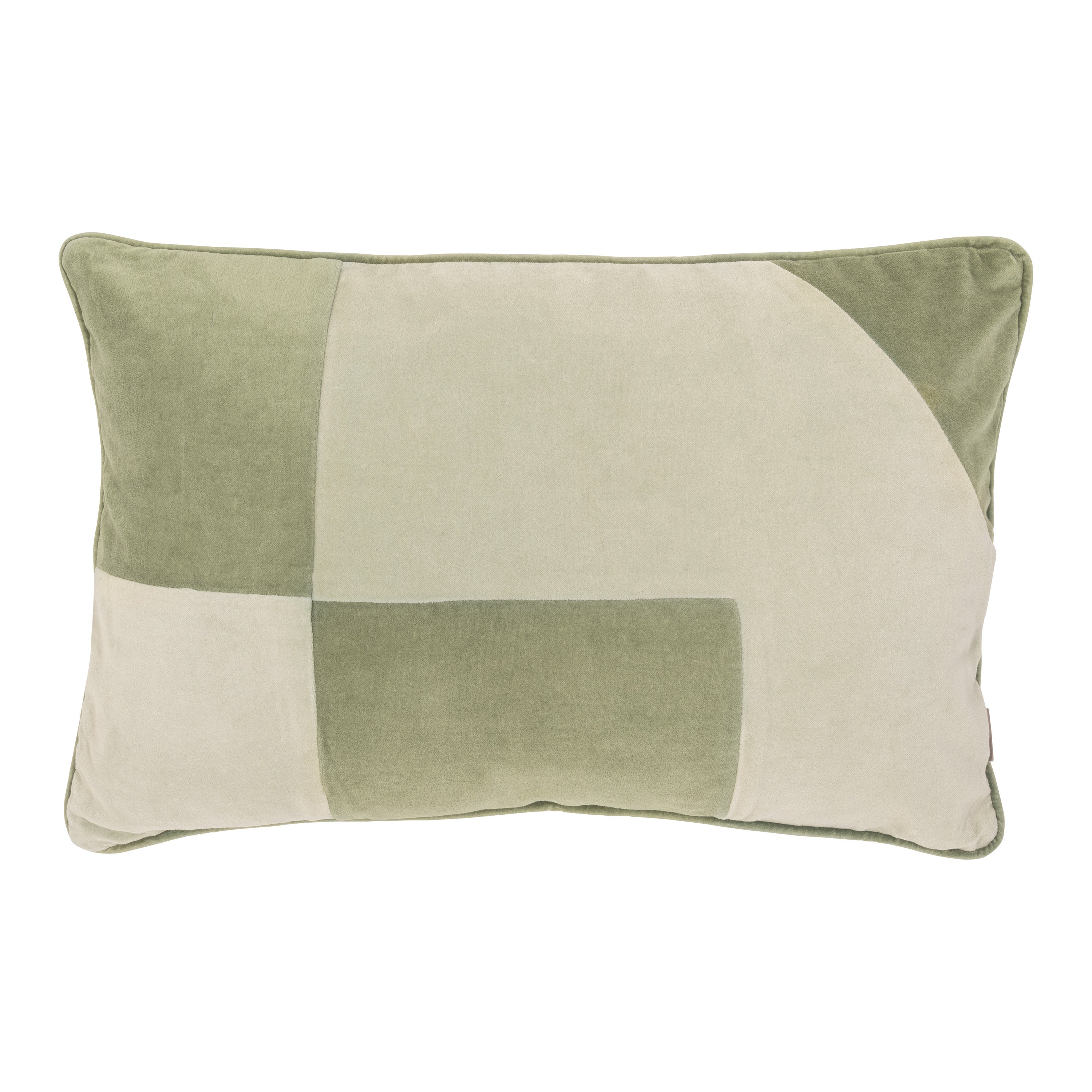 Blokker Velvet Sierkussen 40 x 60 cm - Groen