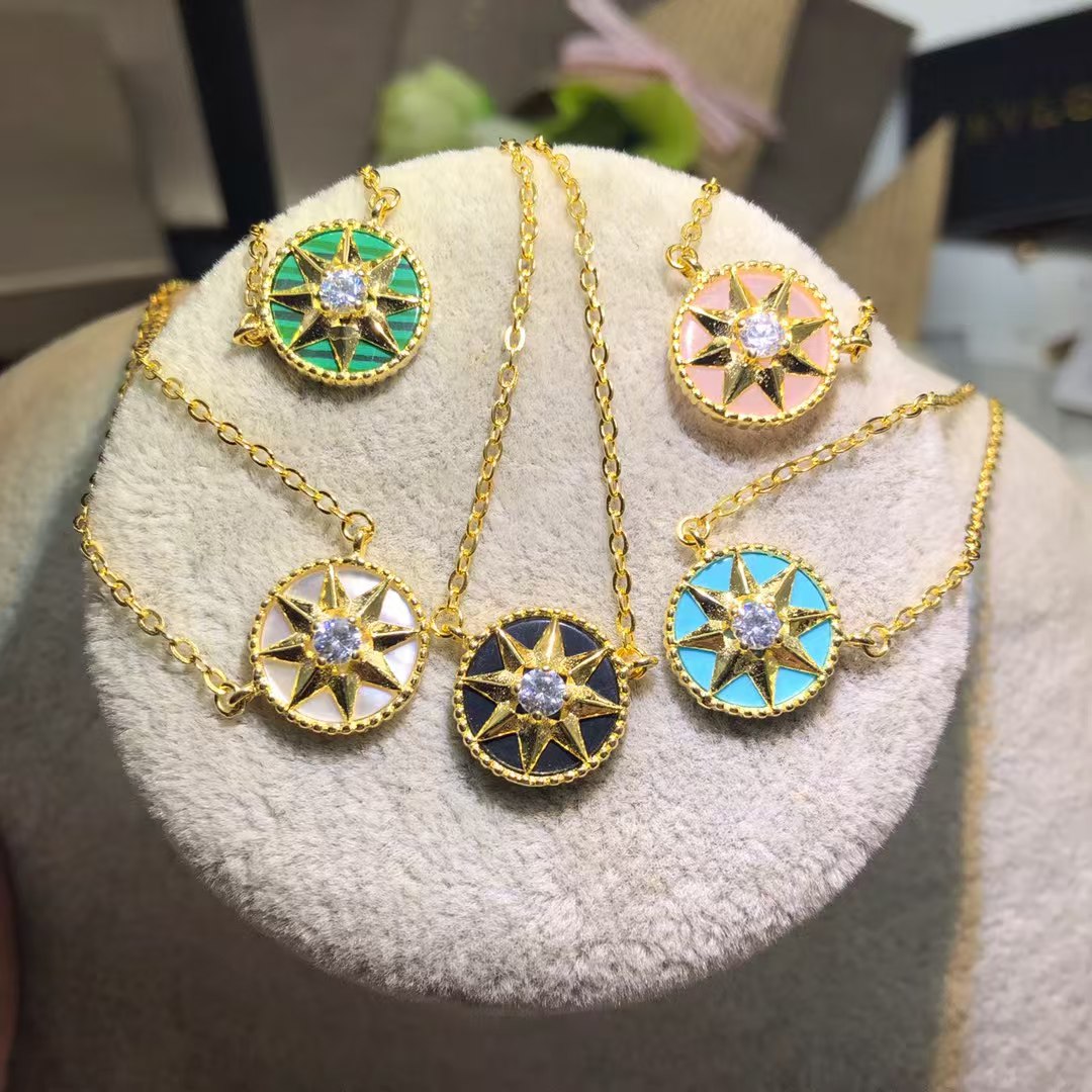 Dior Rose Des Vents Pendant Necklace - Original Replica Club