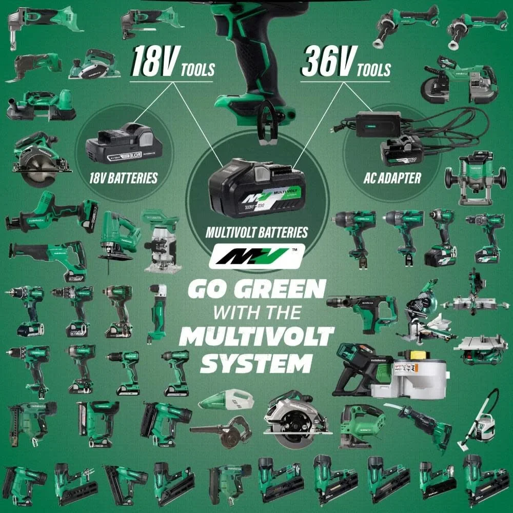 Metabo Hpt 18V Impact Driver, Bare Tool