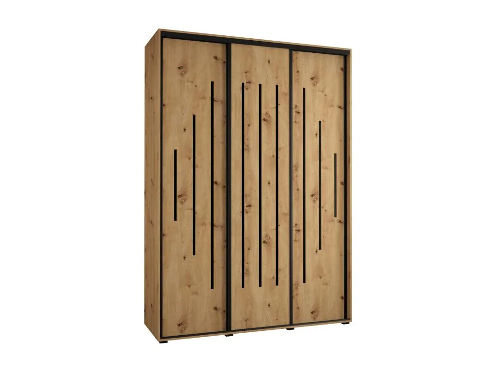 ARMARIO CON PUERTAS BATIENTES 235.2/180/60 3 puertas 71008rvil