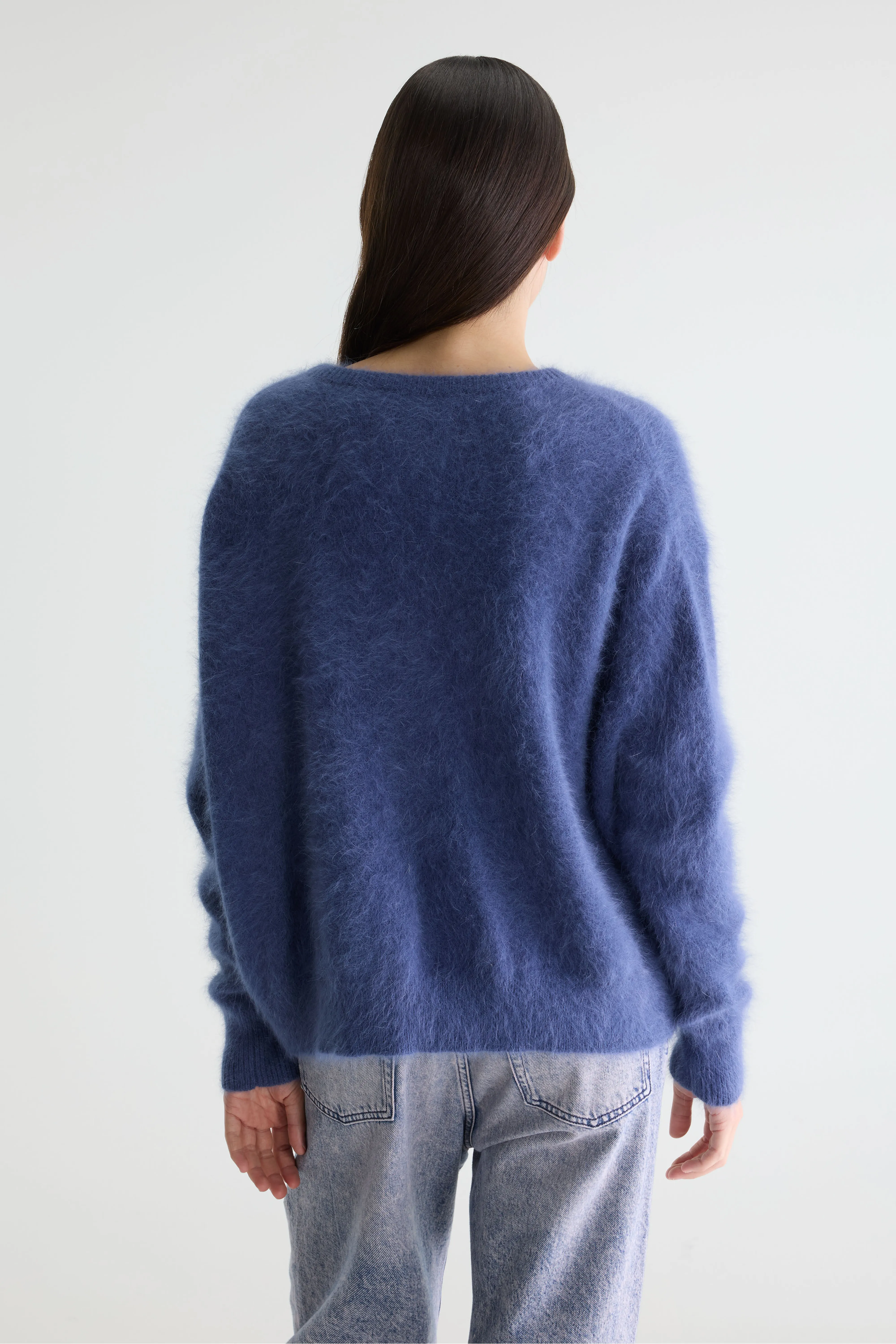 Bellerose Dathan angora-blend cardigan (261 / W / STORM)