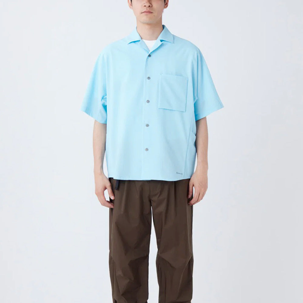 Snow Peak - Chemise  Airo - Bleu Clair