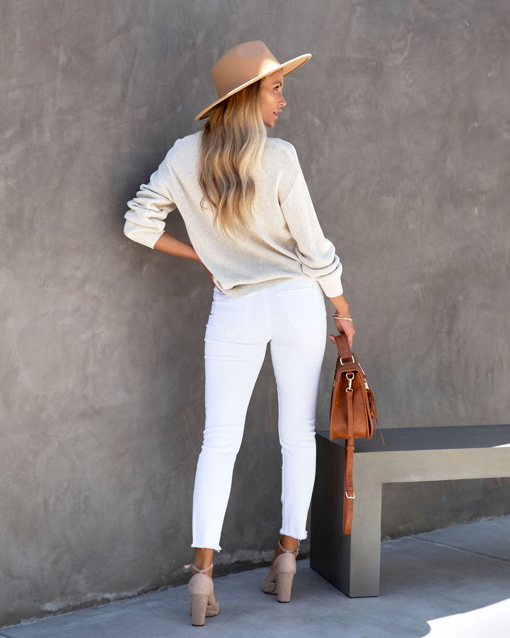 Arthur Knit Sweater - Natural - FINAL SALE - Se7enfashion