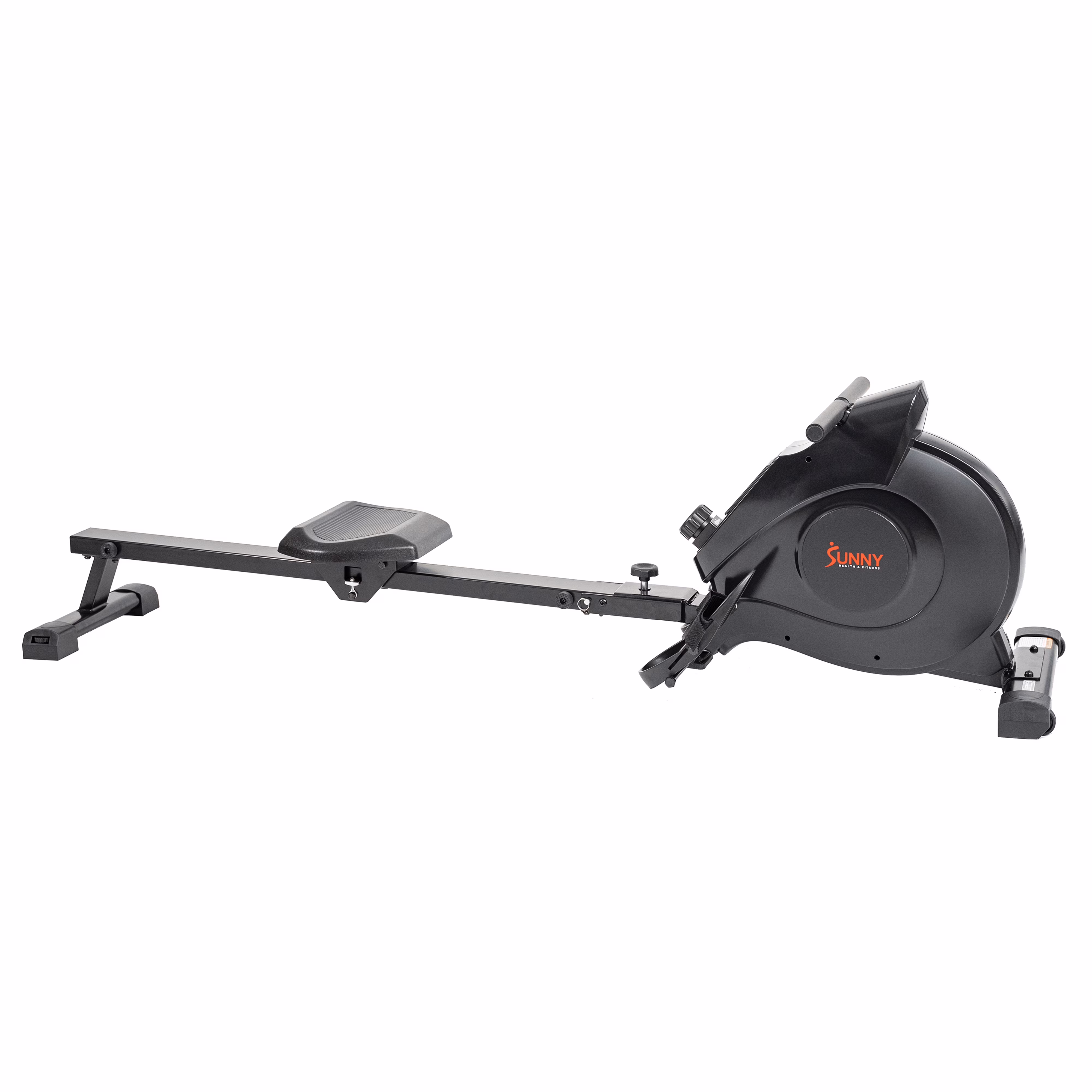 Sunny Health & Fitness 53.4" Extended Slide Rail Magnetic Rowing Machine Rower with Free SunnyFit App Membership - SF-RW5515 - Image 3