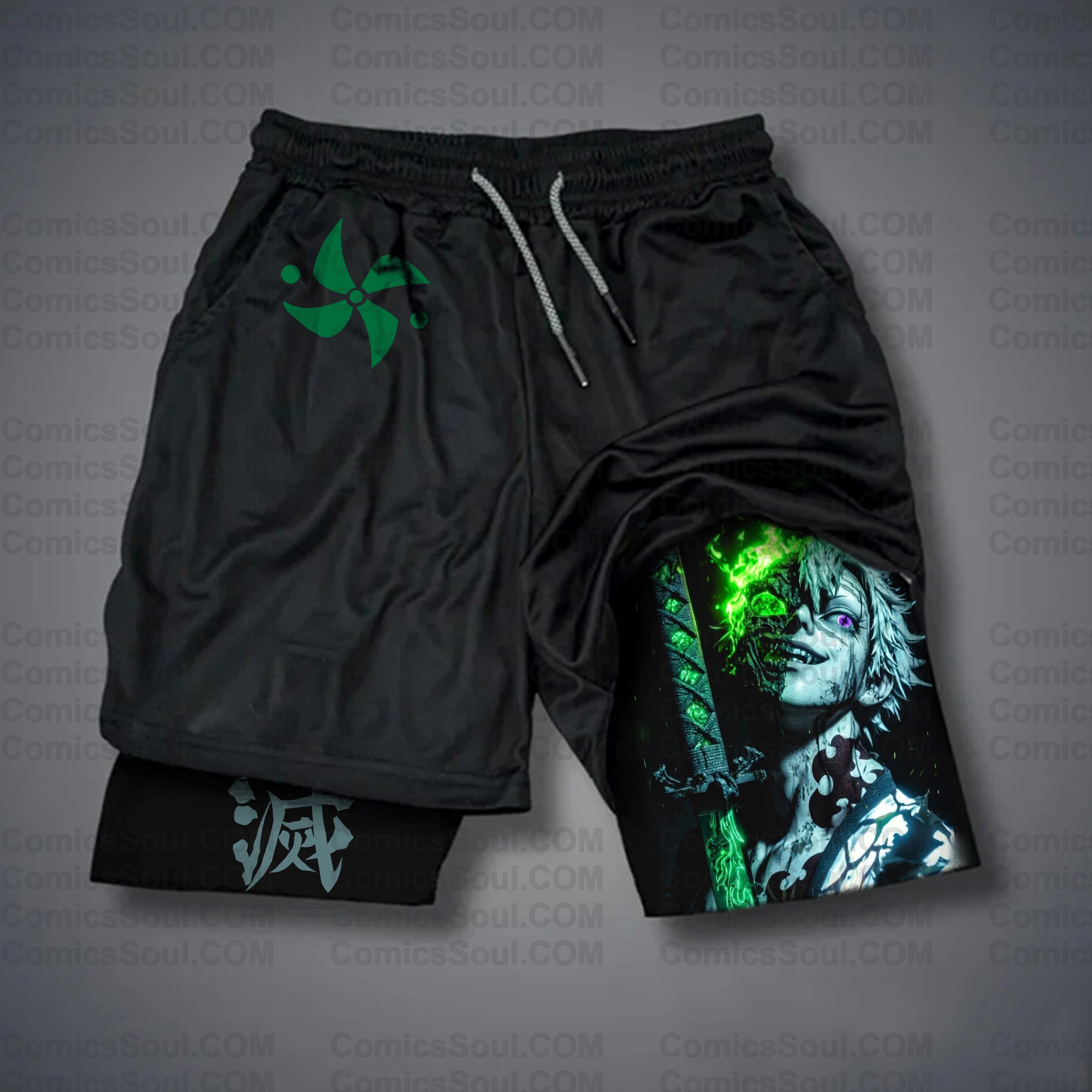Unisex “ Comicssoul” Casual Streetwear Shorts