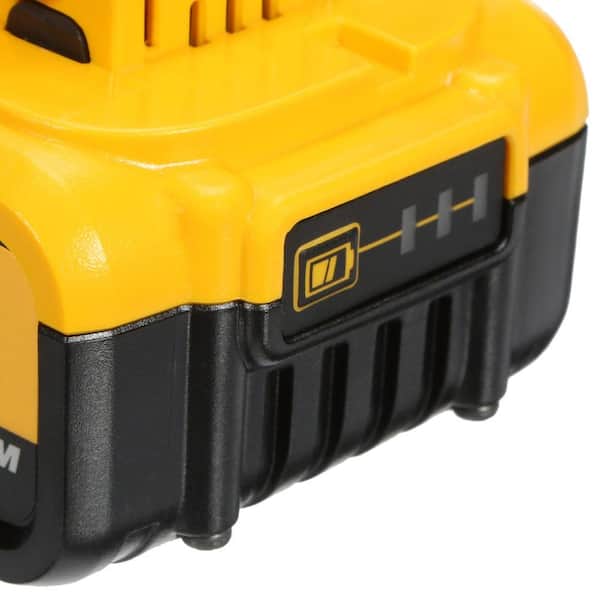 20V MAX Lithium-Ion Cordless Brushless 4 Tool Combo Kit with (2) 4.0Ah Batteries, Charger, and Kit Bag