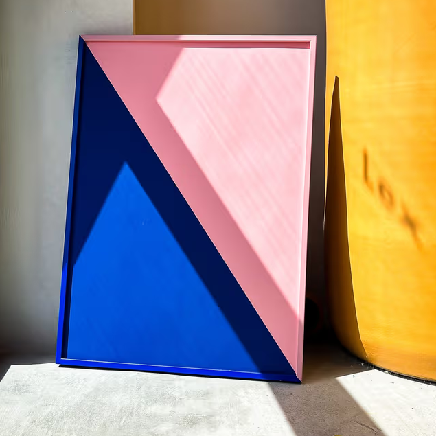 Paper Collective Frame Lijst 50 x 70 cm - Pink / Blue