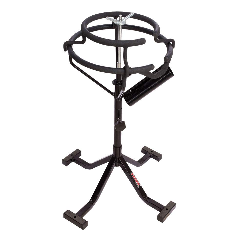TUSK Adjustable Height Motorcycle Tire Changing Stand - image 2