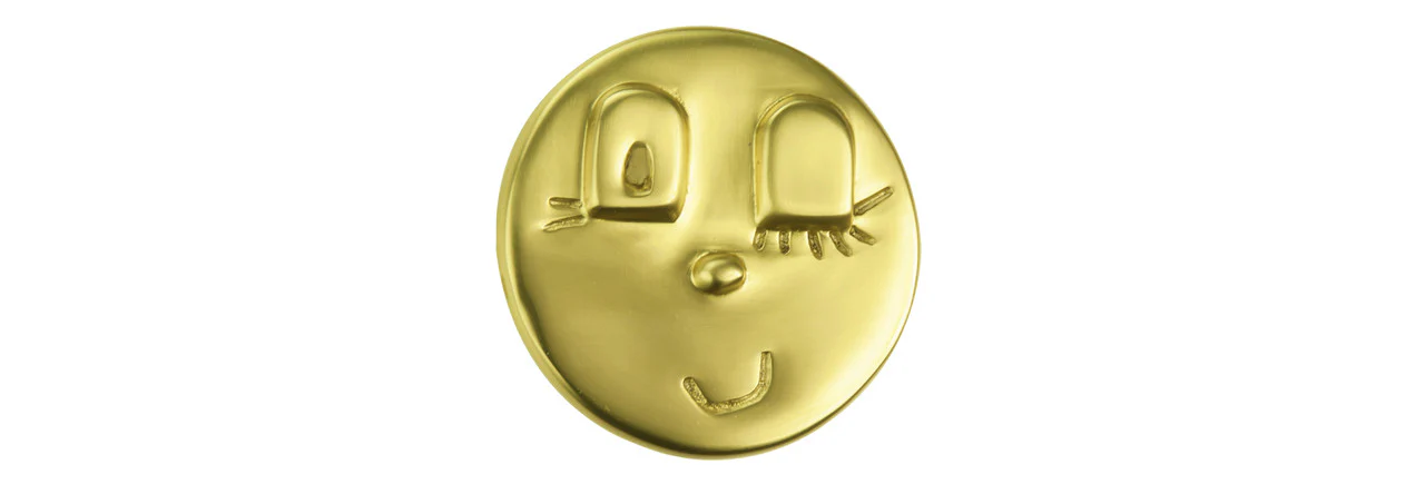 Winky Moon Knob - KTF Painting Interior Exterior