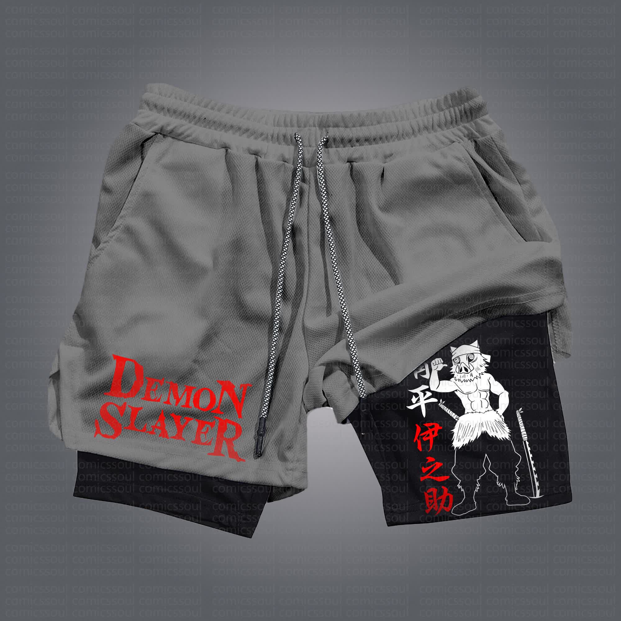 Unisex Casual Anime Streetwear Shorts 丨Comicssoul