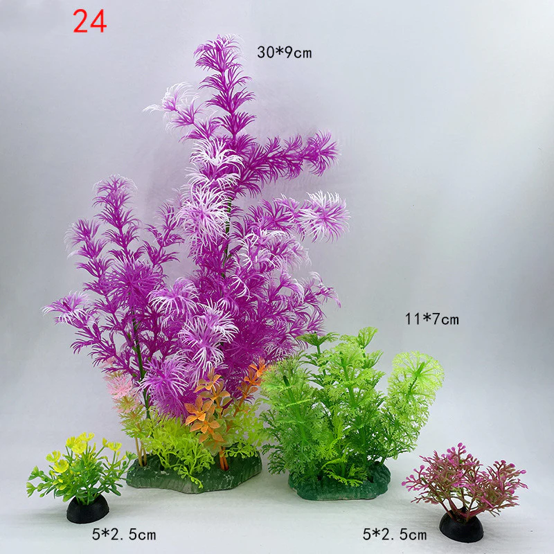 Fish Tank Decoration Simulation Water Plant Artificial Aquarium Landscaping Decor
