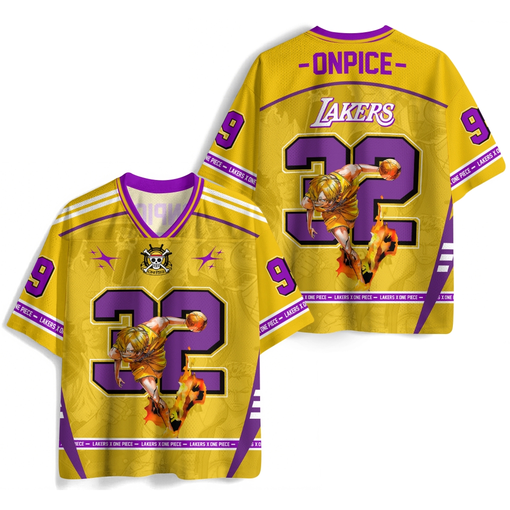 One Piece Anime Football Jersey