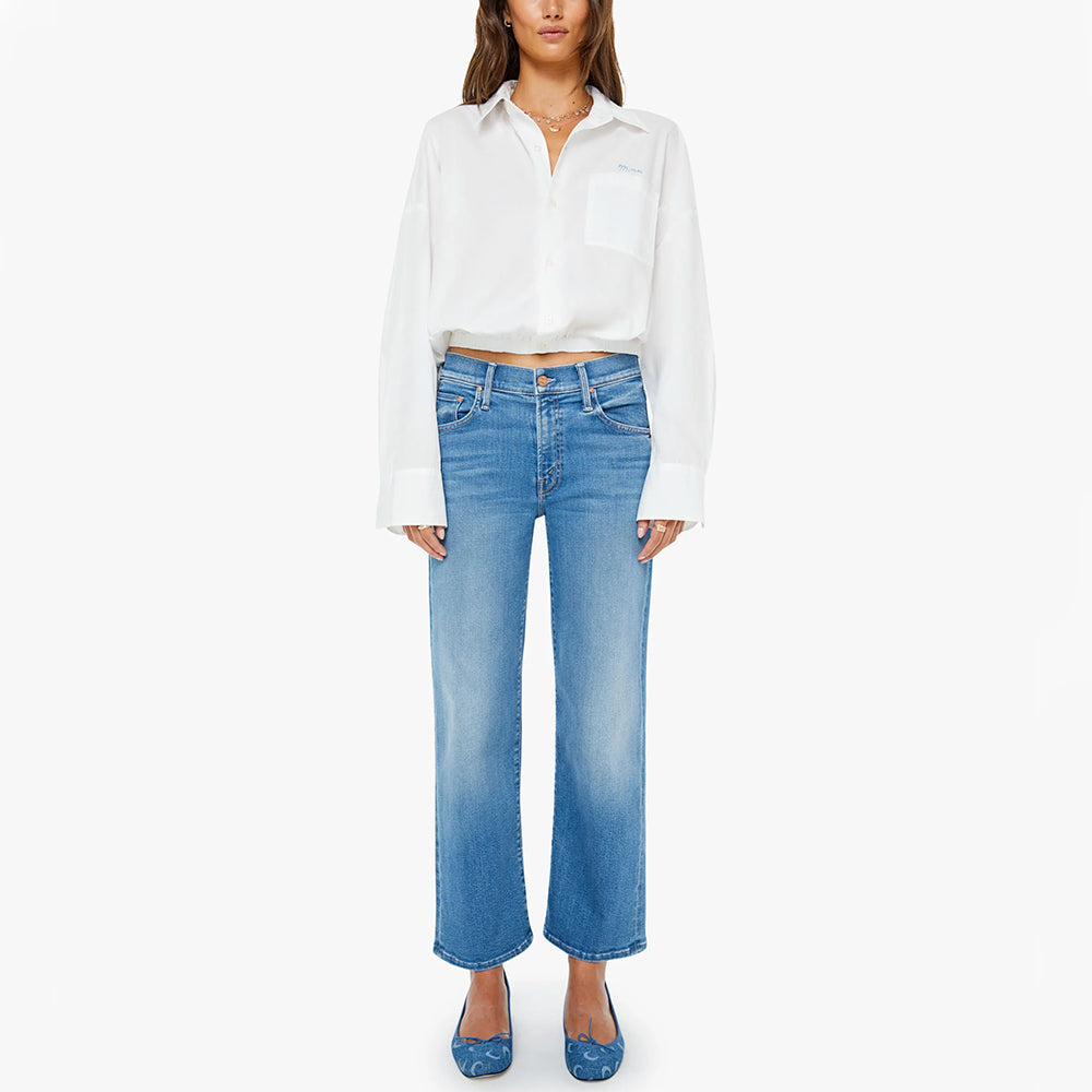 Mother - Chemise The Scrunchie Frenchie - Blanc