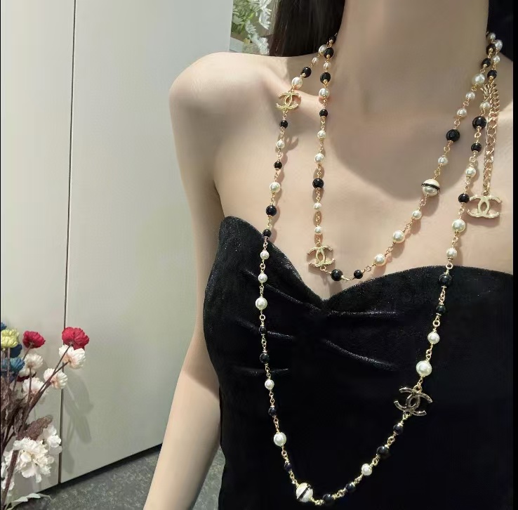 Chanel Long Sweater Necklace - Original Replica Club