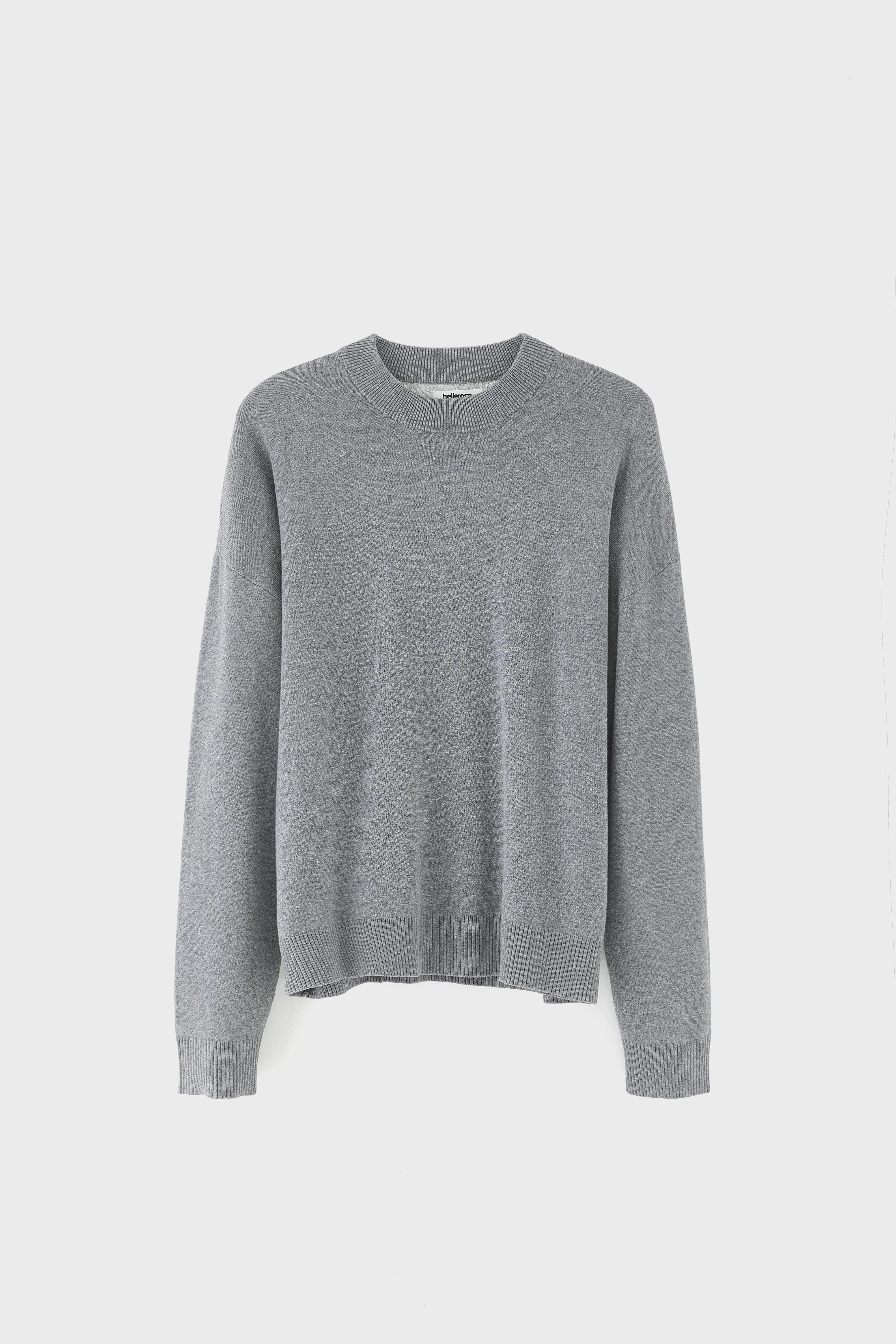 Bellerose Geolem crewneck sweater  (261 / M / MID GREY)